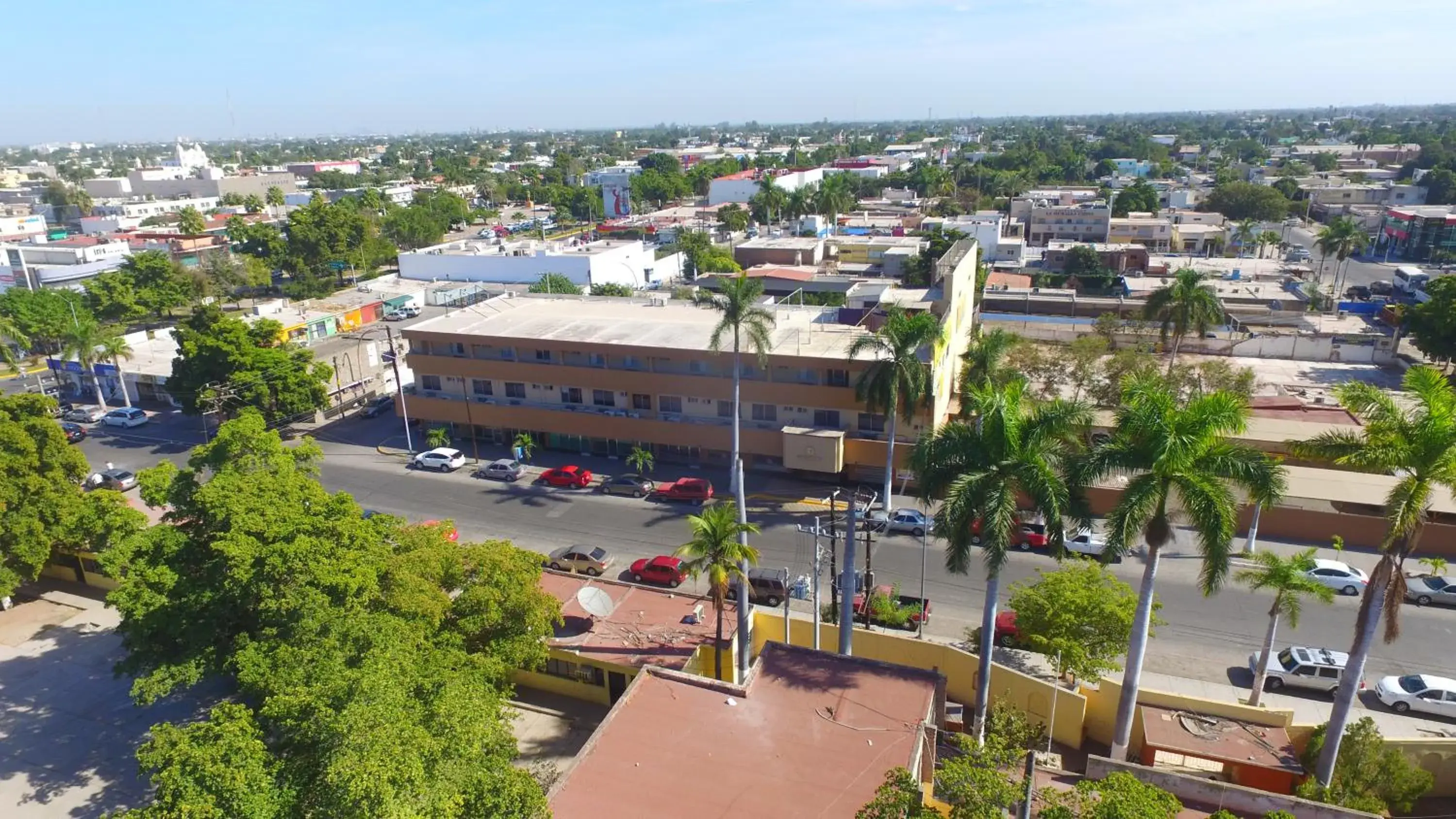 City view, Bird's-eye View in Hotel America Palacio