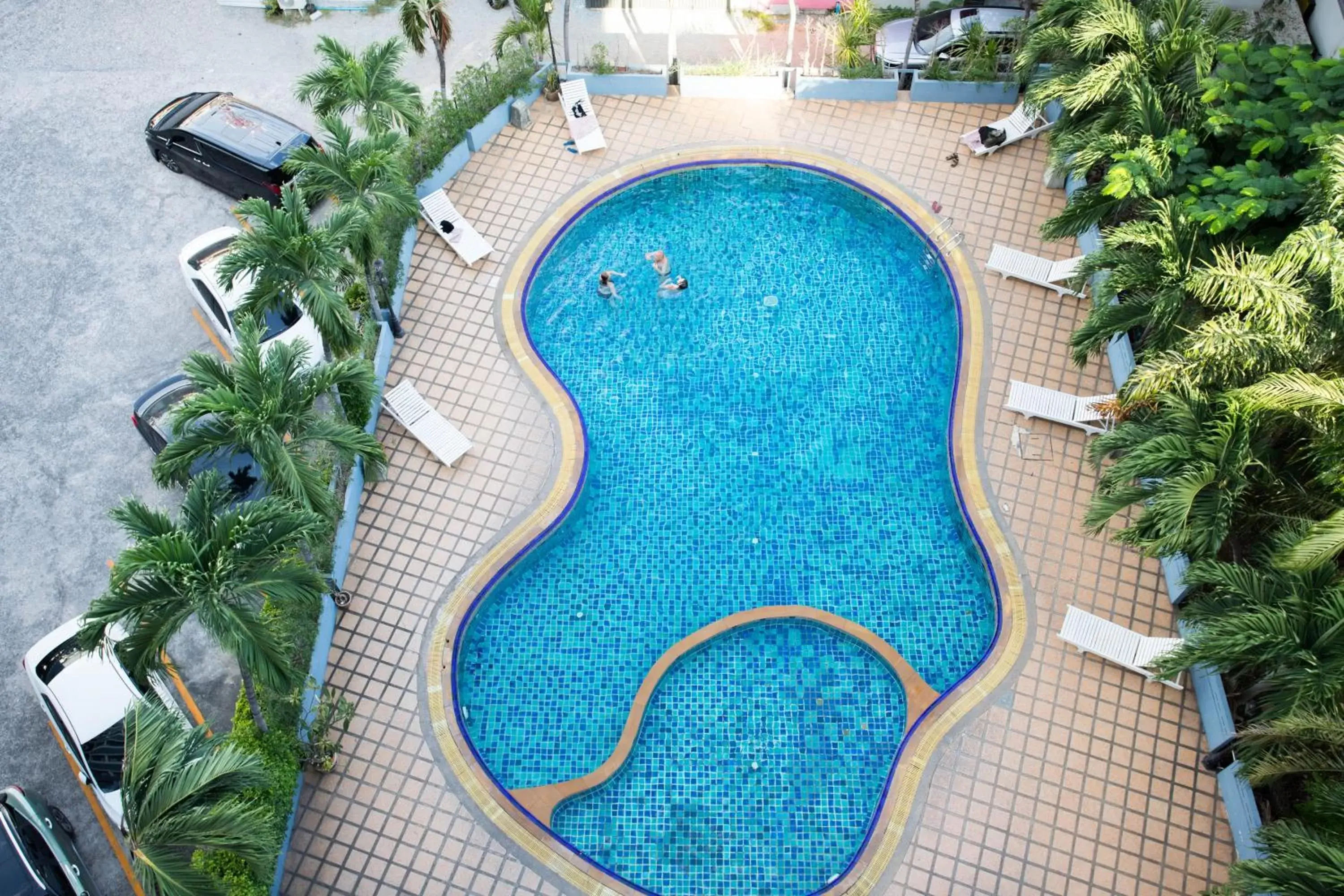 Pool View in Sawasdee Siam Hotel