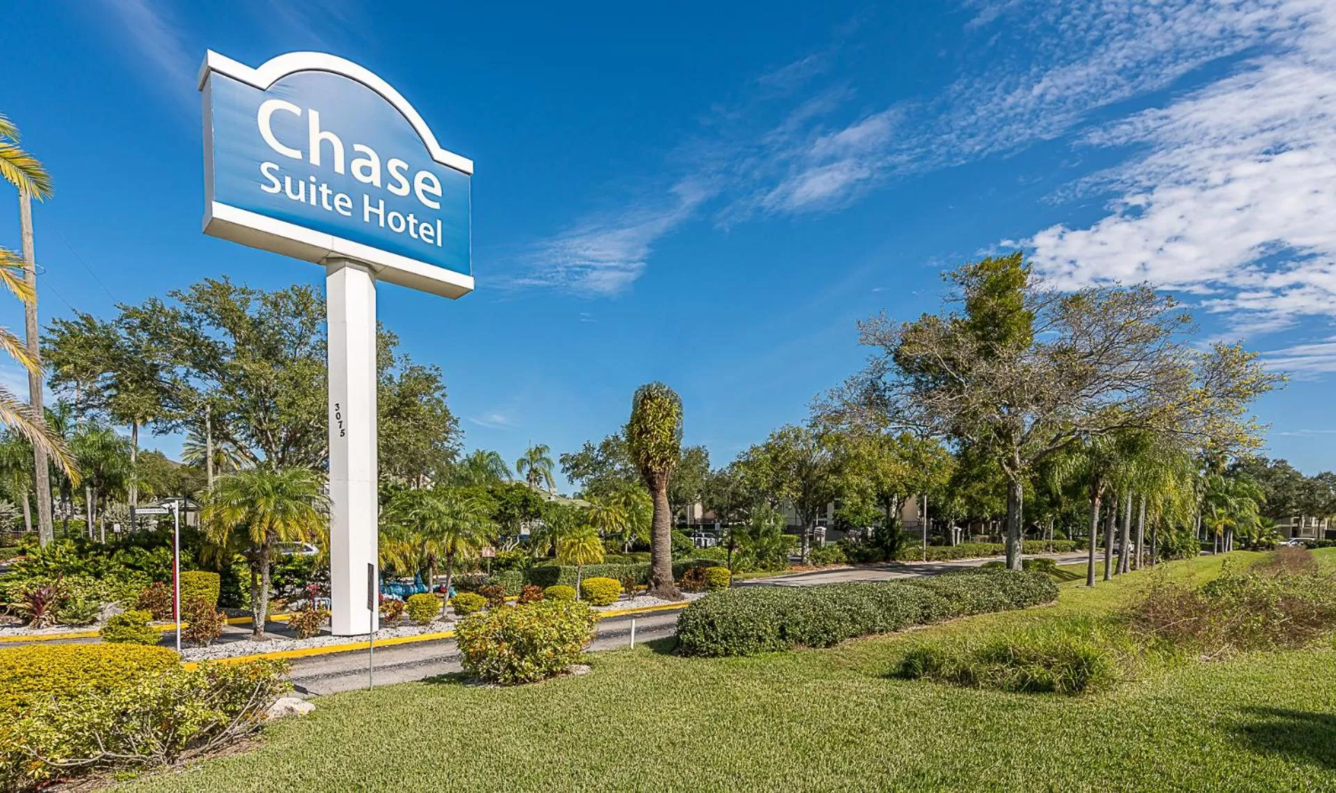 Property logo or sign in Chase Suite Hotel Rocky Point Tampa