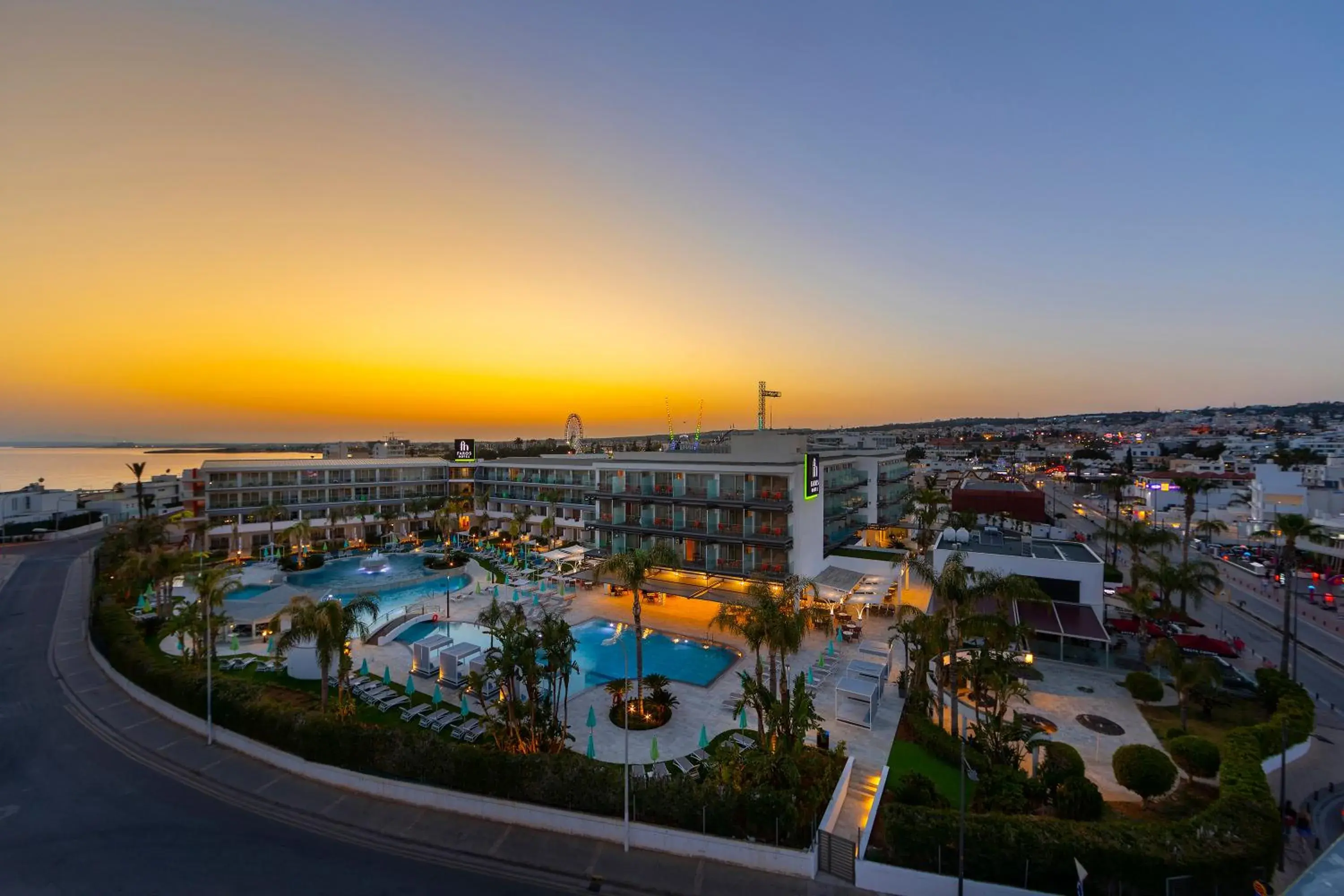 Property building, Pool View in Faros Hotel