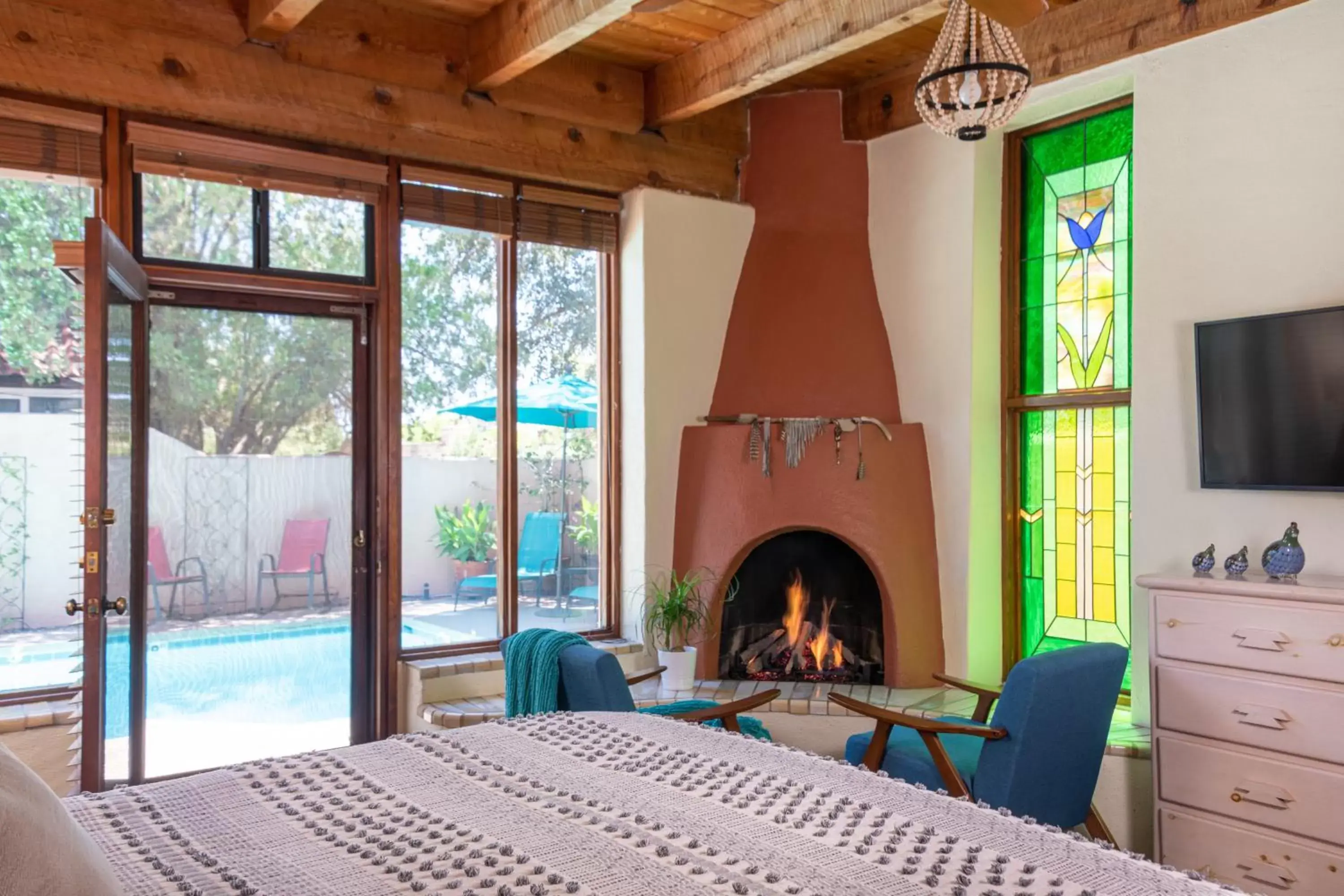 Deluxe Queen Room in Adobe Rose Inn Deluxe Queen Room in Adobe Rose Inn