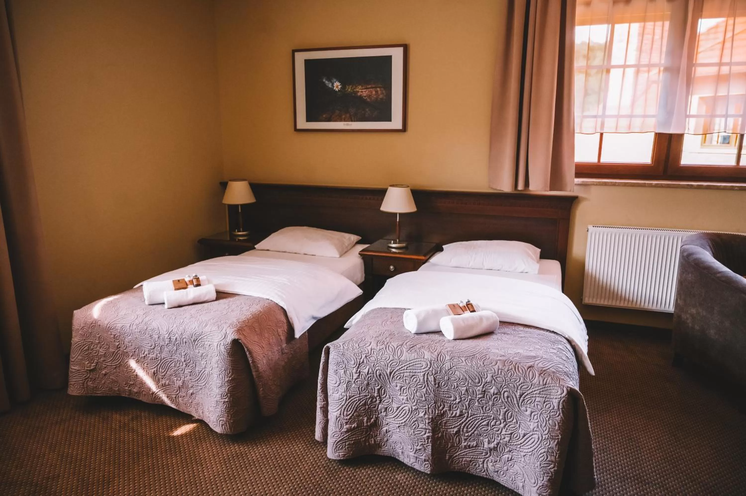 Bed in ForRest Hotel & Restaurant