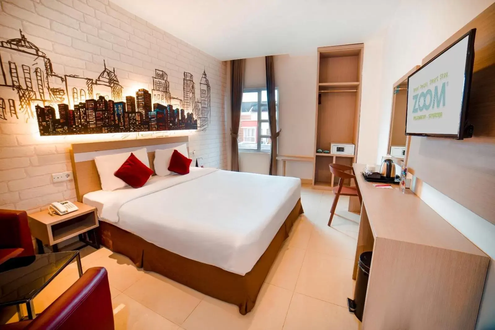 Bed in Zoom Hotel Mulawarman Bed in Zoom Hotel Mulawarman