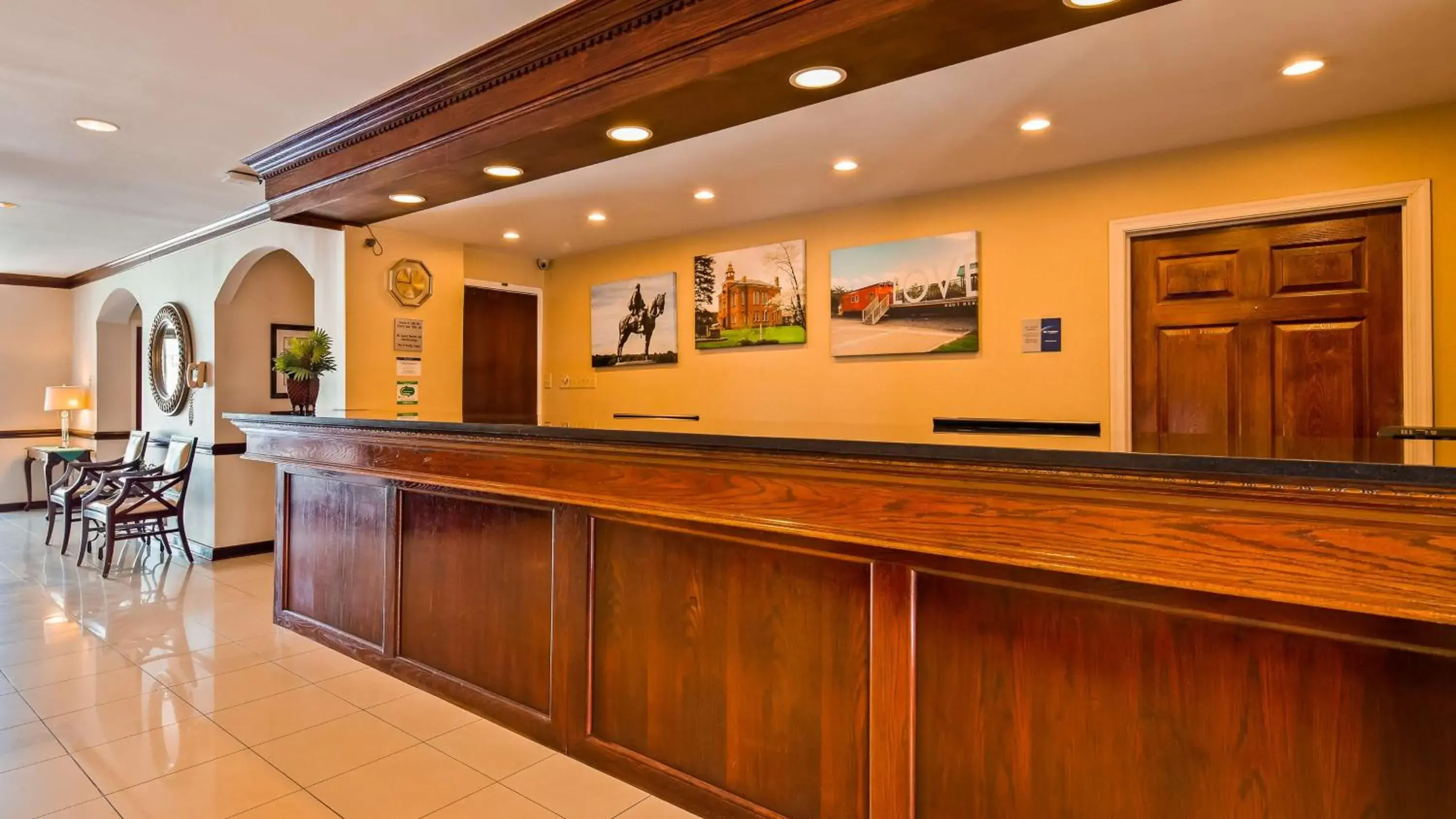 Lobby or reception, Lobby/Reception in Best Western Battlefield Inn