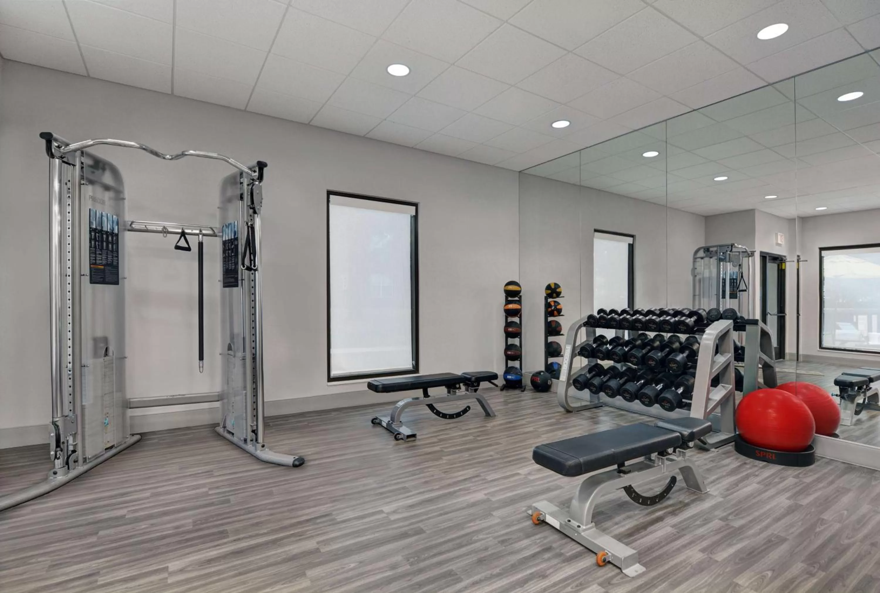 Fitness centre/facilities in Hampton Inn Gallatin