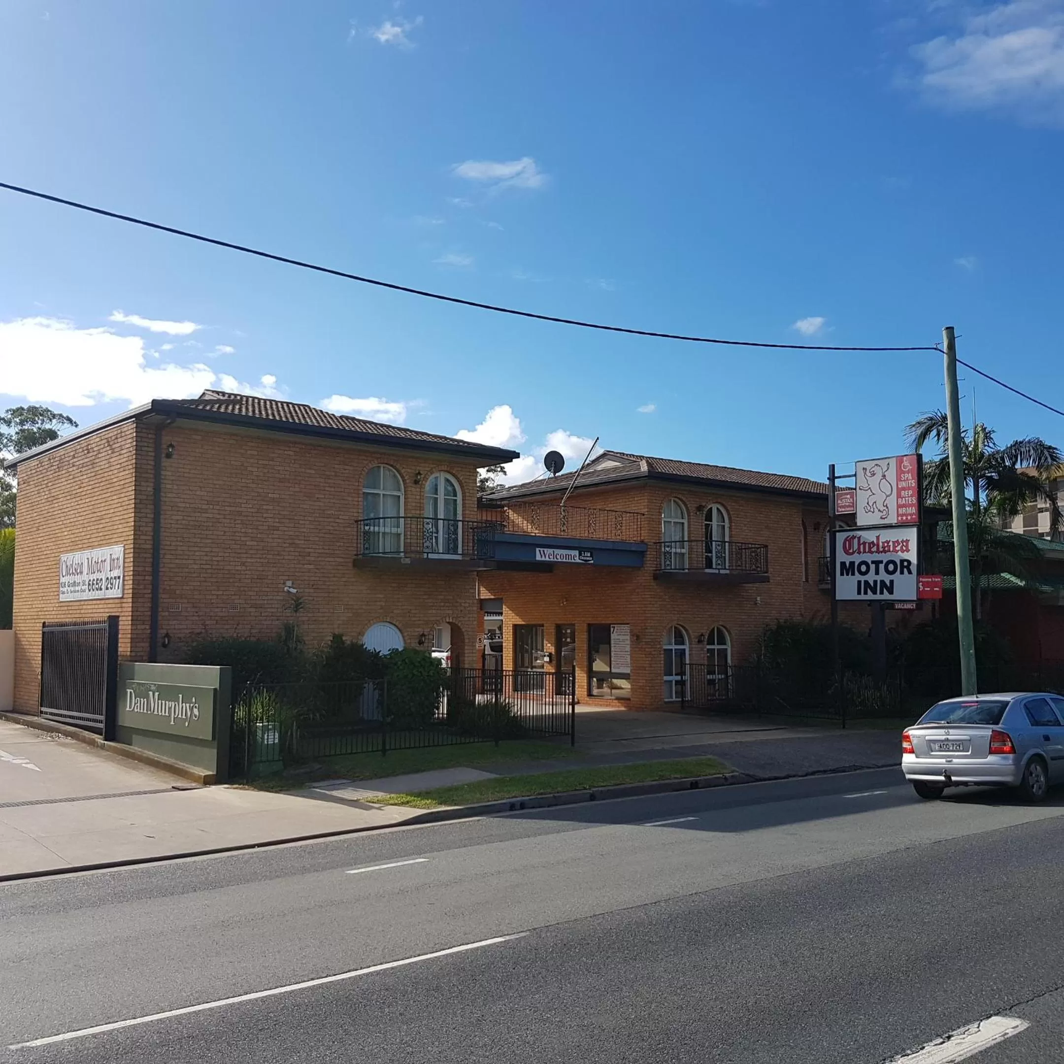 Street view in Chelsea Motor Inn