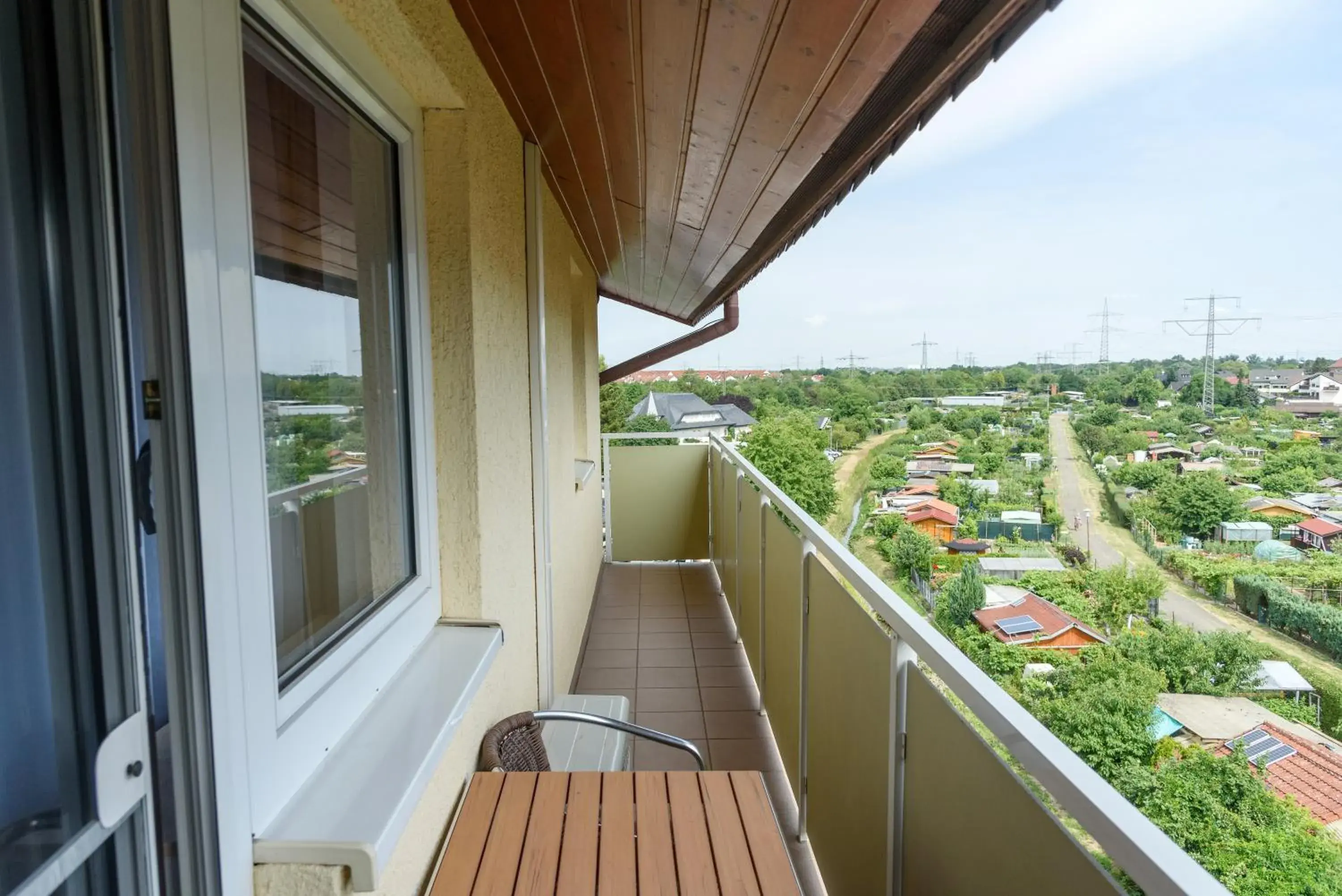 View (from property/room), Balcony/Terrace in Hotel Engelhorn