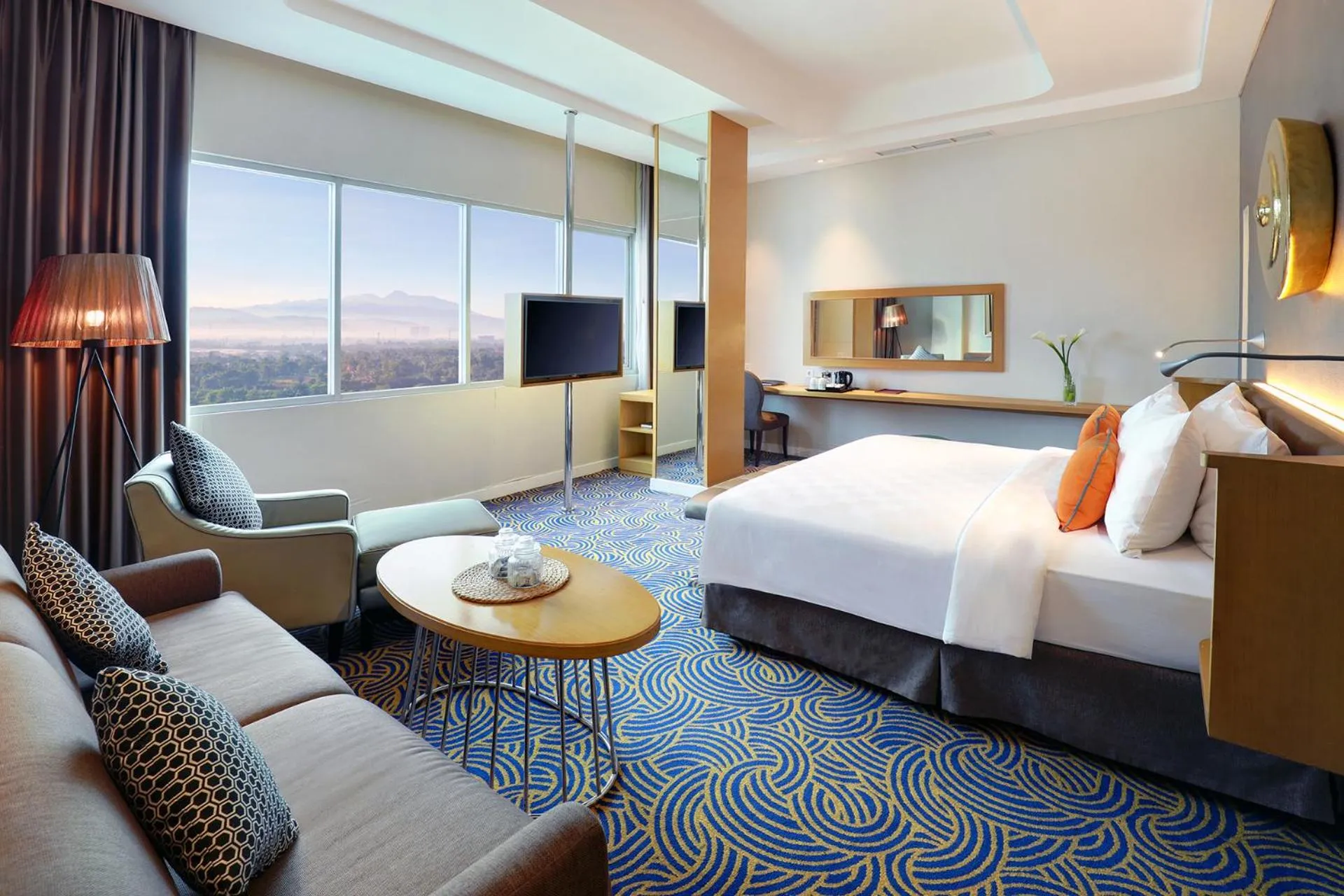 Photo of the whole room, Bed in Hotel Ciputra Cibubur managed by Swiss-Belhotel International