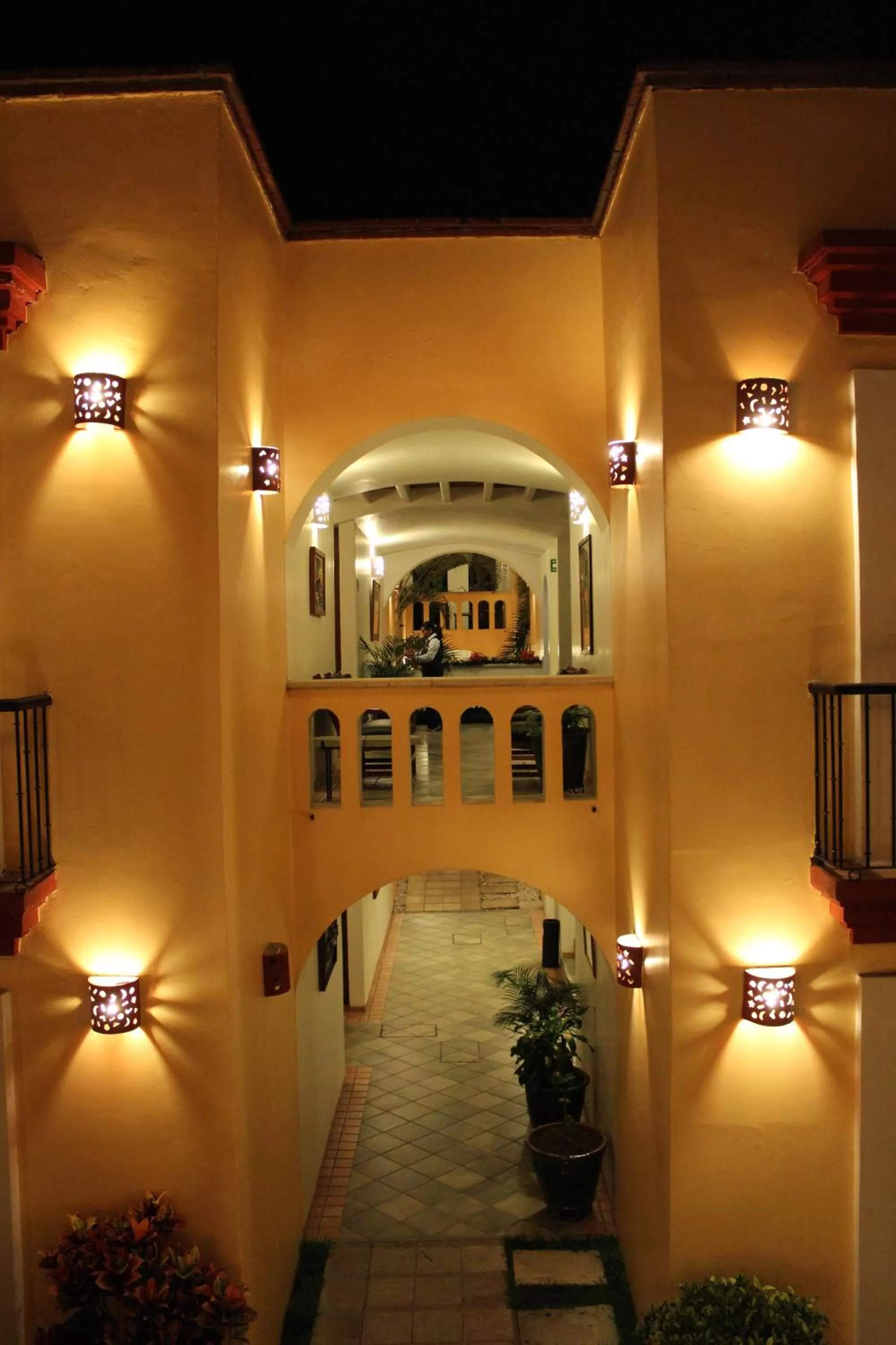 Property building in Hotel Casa Conzatti