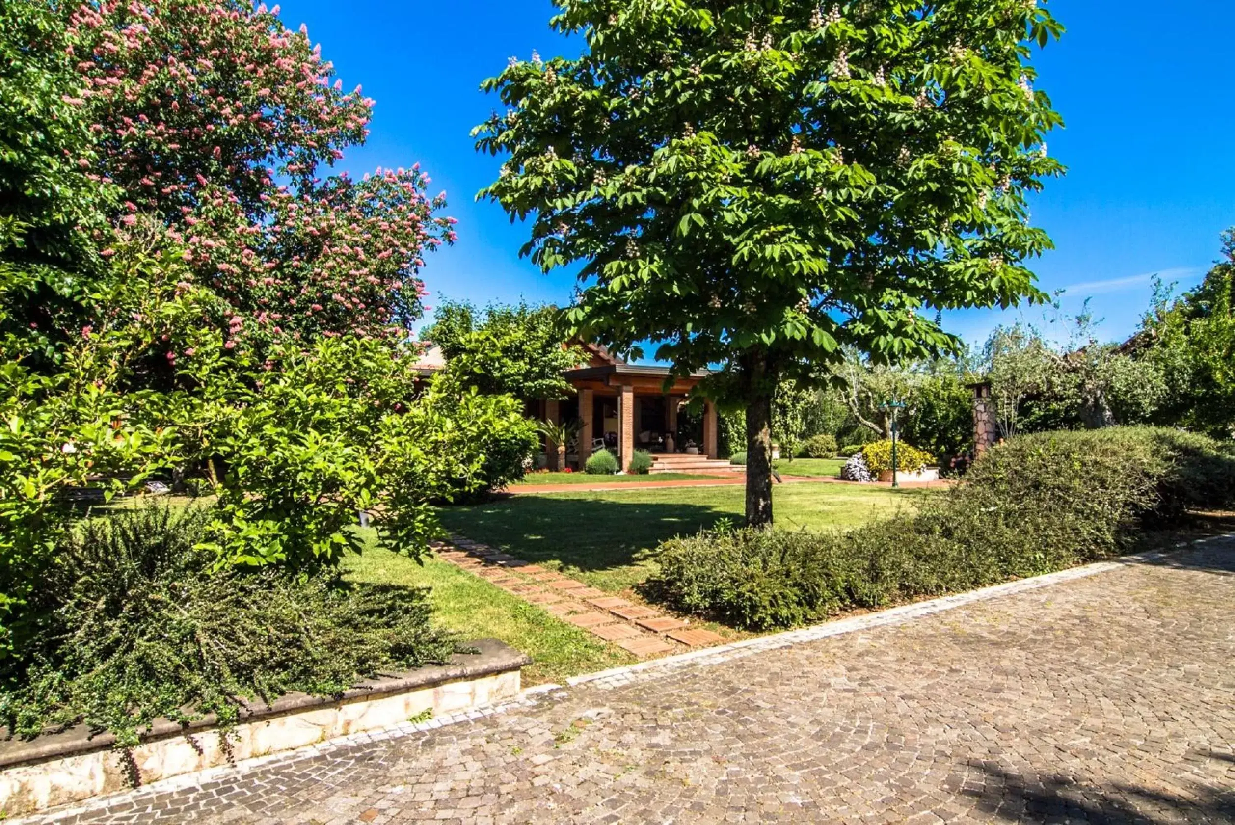 Garden in B&B Villa Sbaraglia