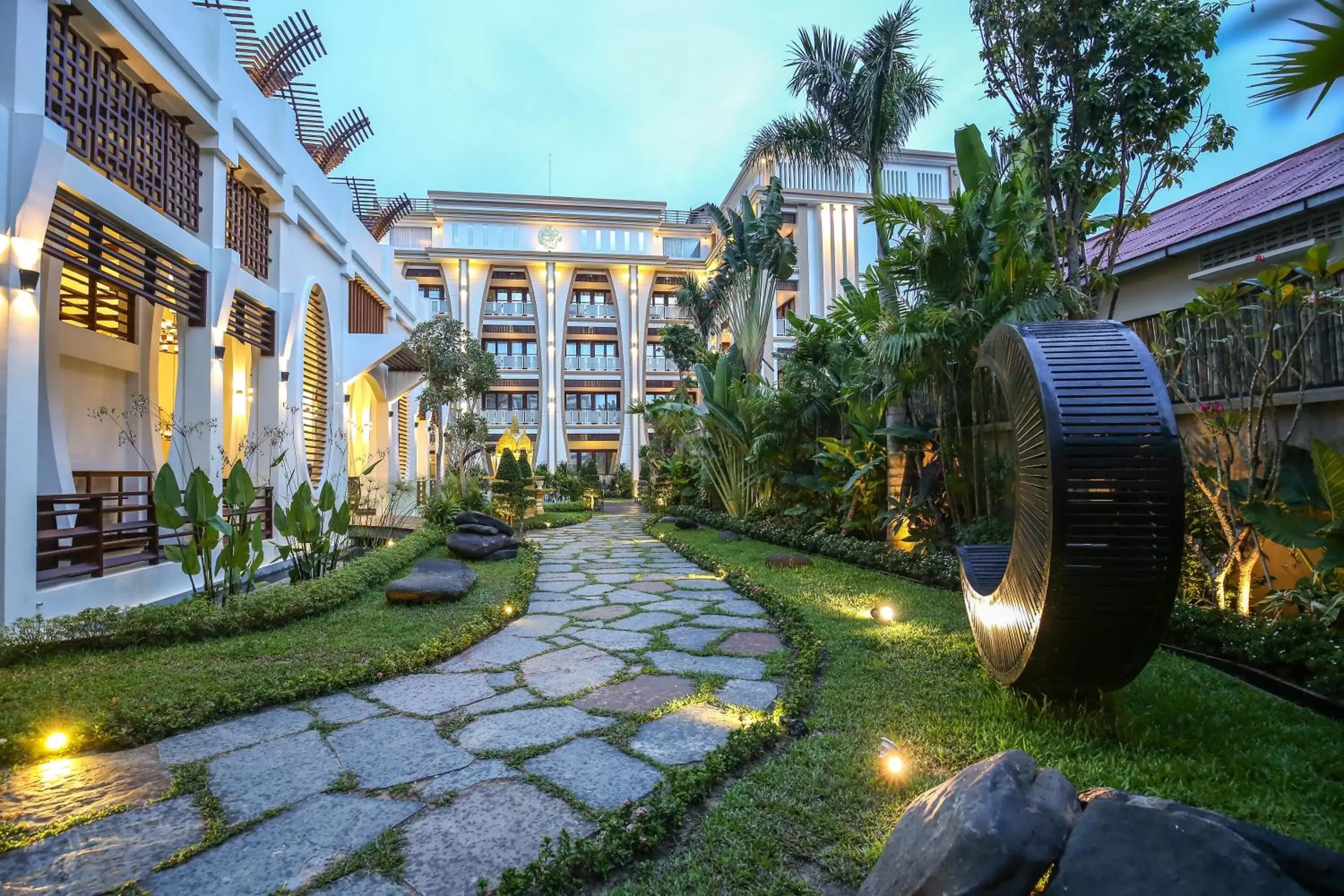 Garden view, Property Building in The Night Hotel