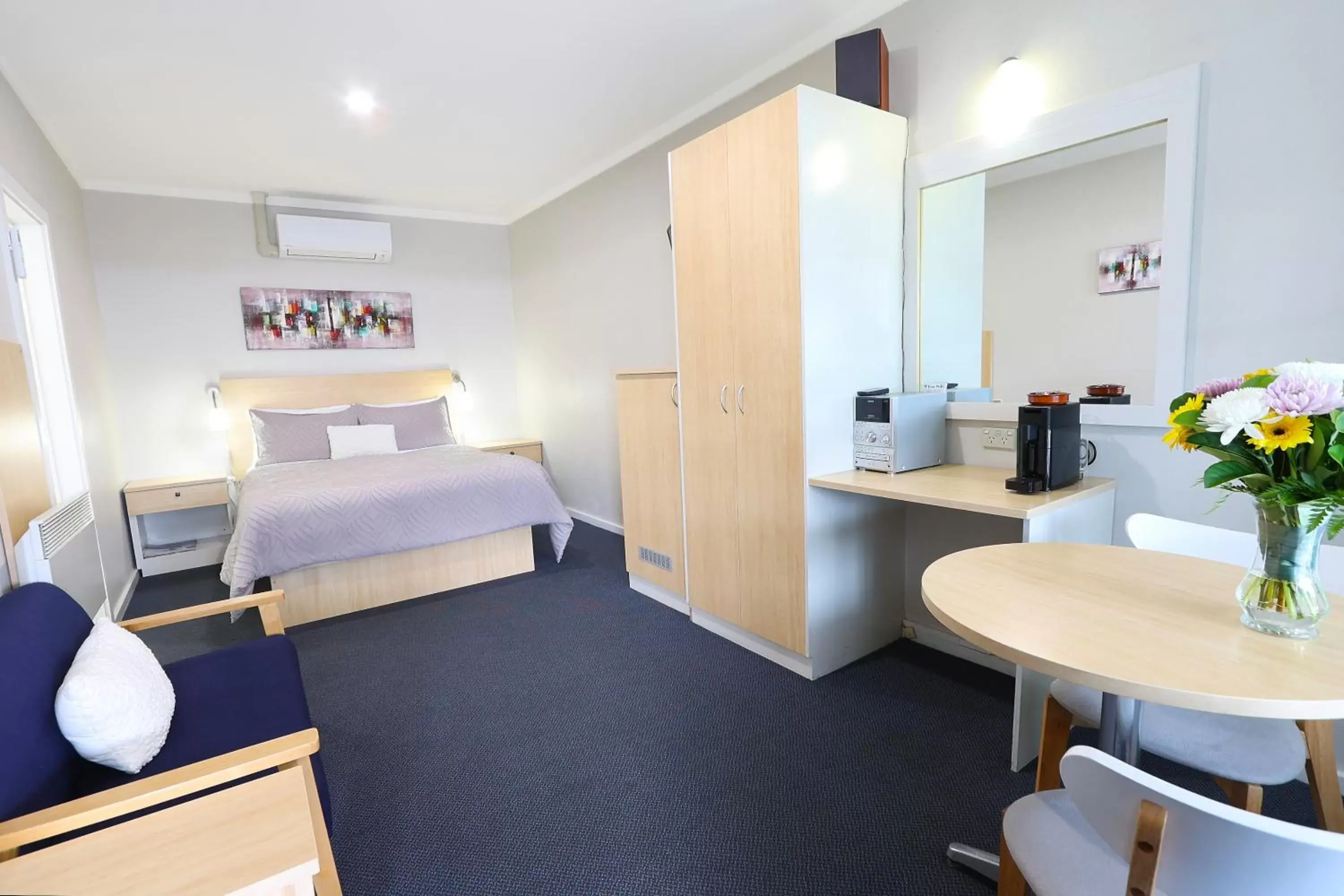 Bed in Nebula Motel Bed in Nebula Motel