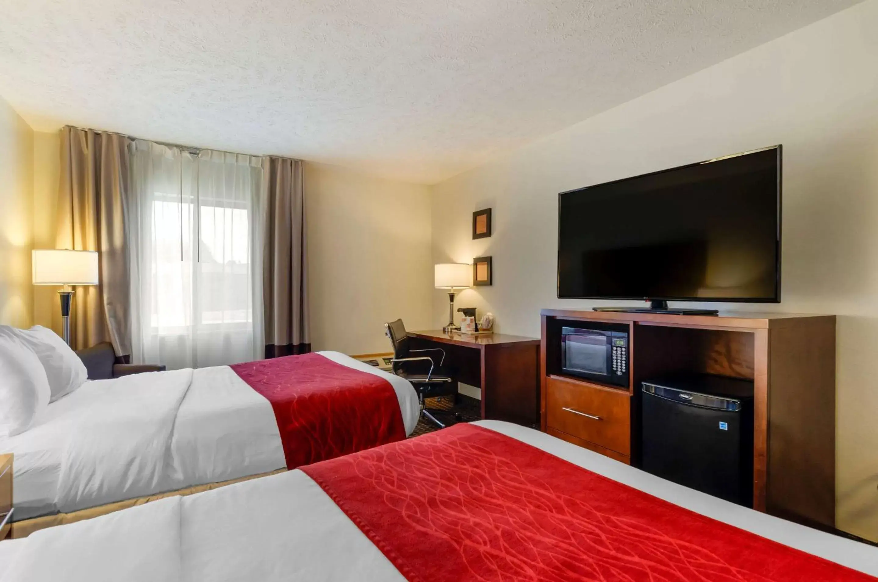 Photo of the whole room, Bed in Comfort Inn Atkins-Marion I-81