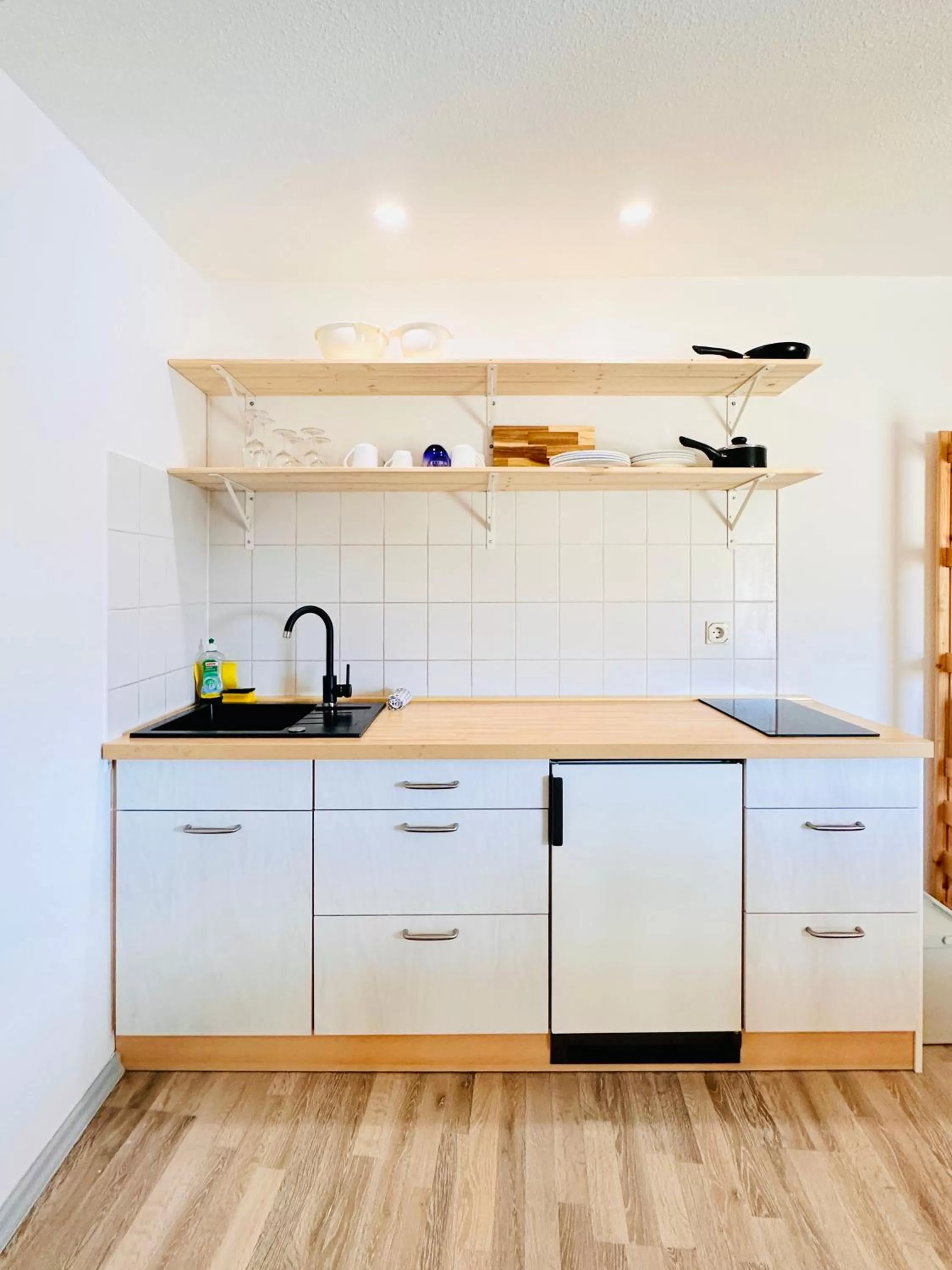 Kitchen/Kitchenette in Saale, Marktplatz Zentrum, Apartmenthaus am Dom von Plant Room