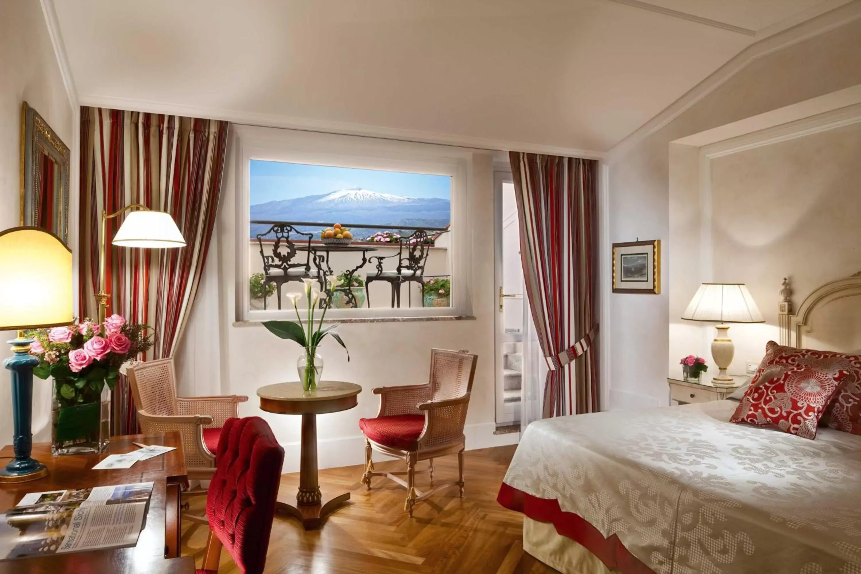 Bedroom in Grand Hotel Timeo, A Belmond Hotel, Taormina