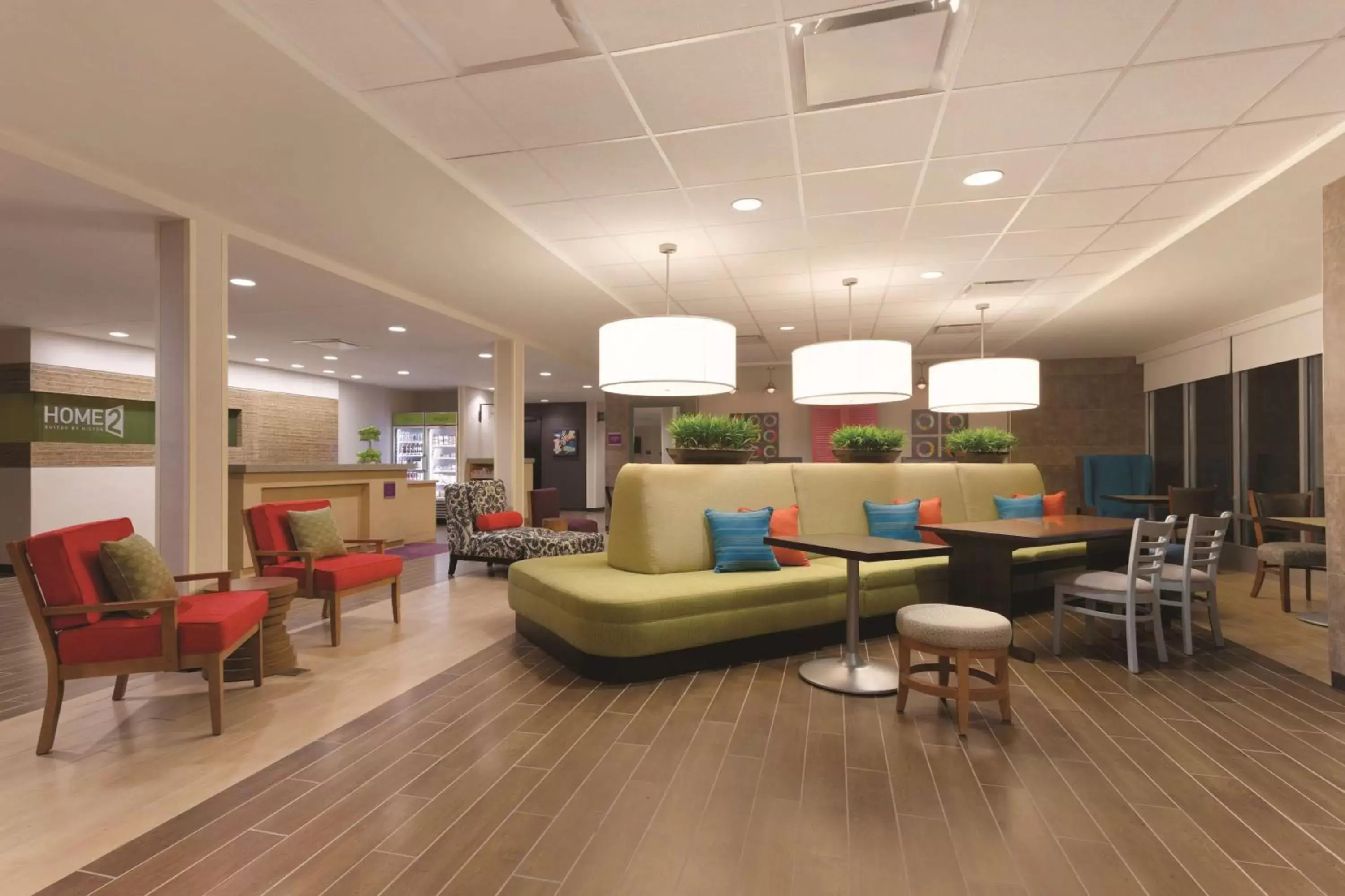 Lobby or reception in Home2Suites Pittsburgh Cranberry
