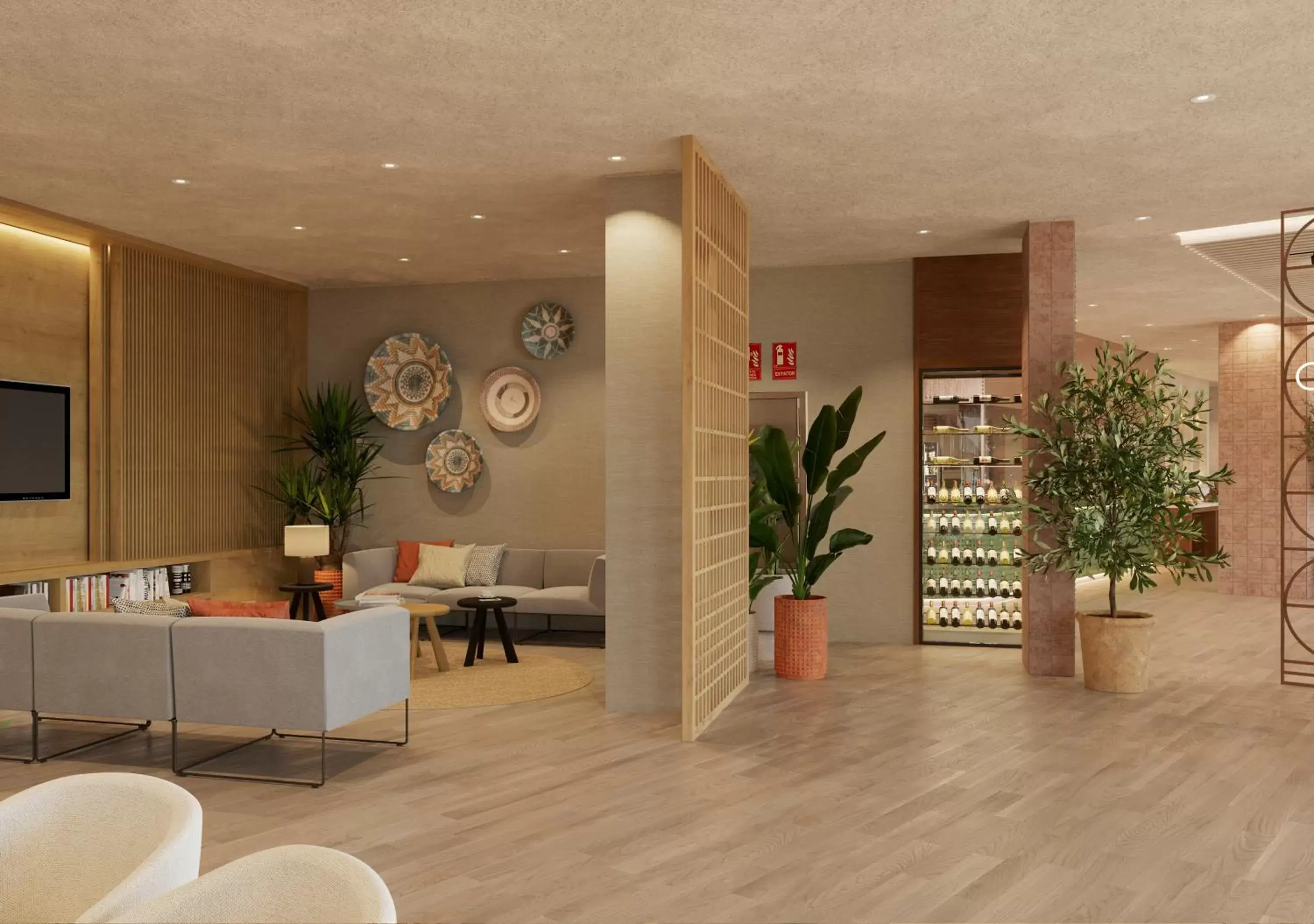 Lobby or reception in Melia Jardines del Teide - Adults Only