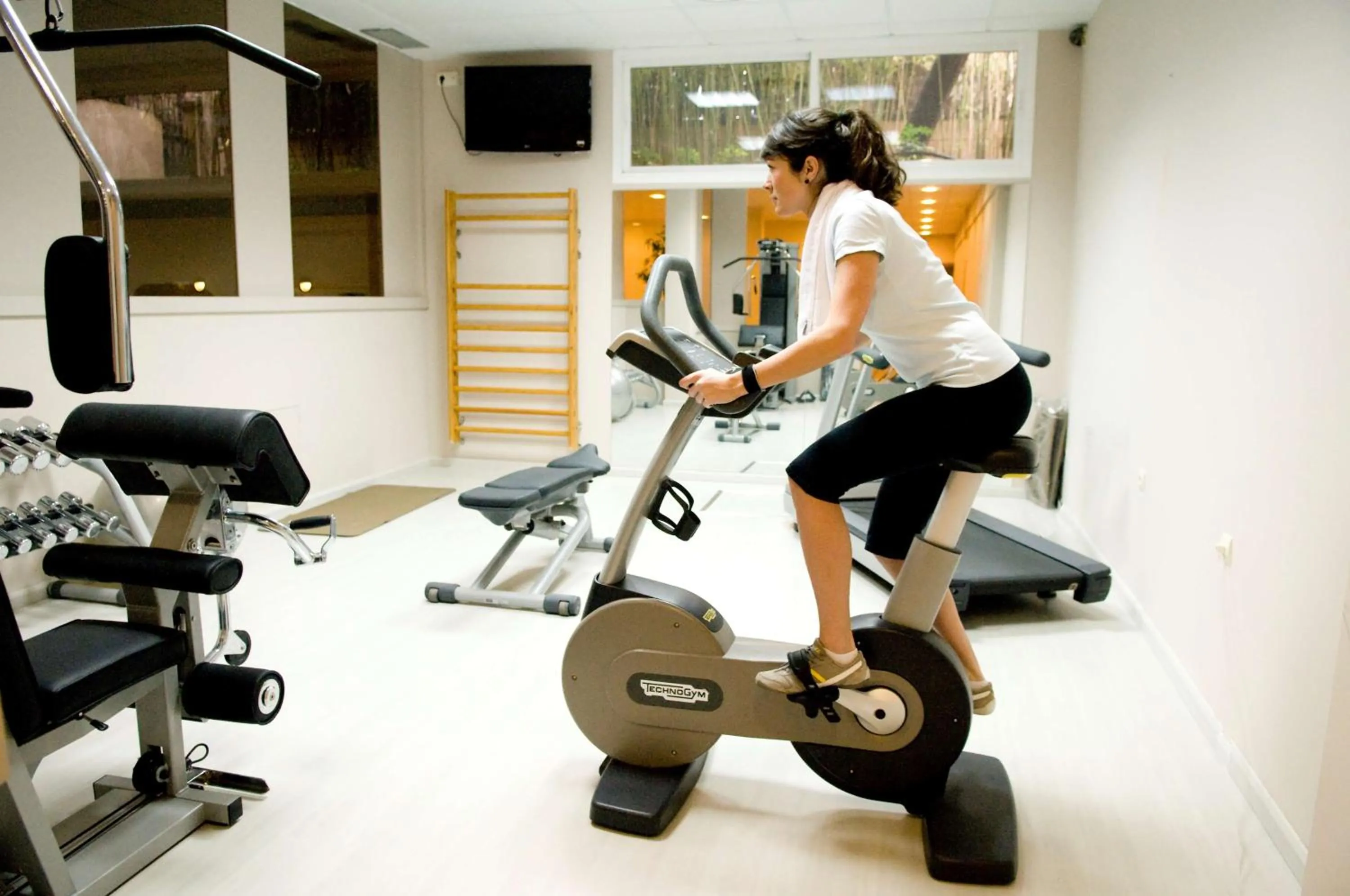 Fitness centre/facilities in Best Western Hotel Mediterraneo
