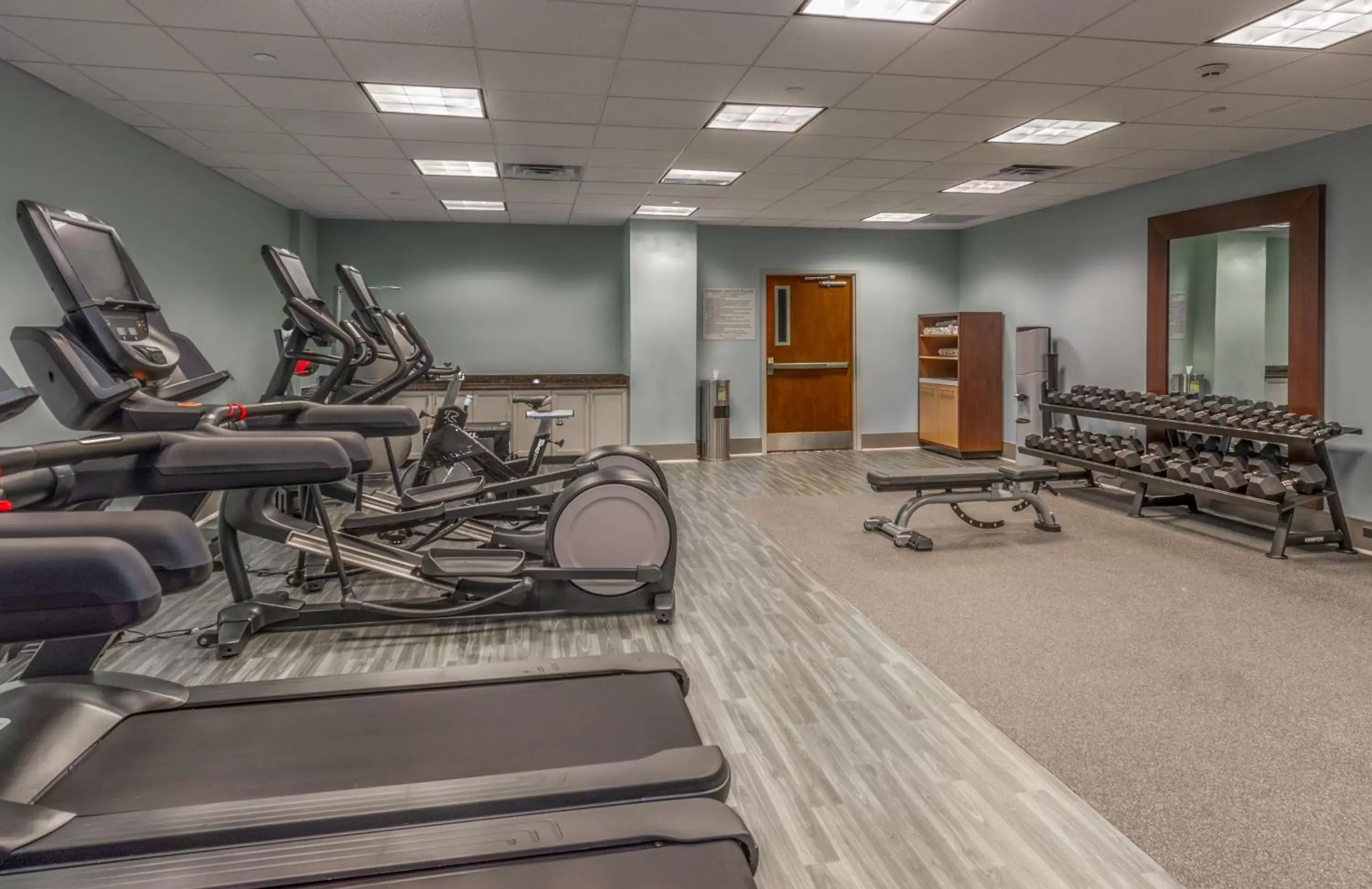 Fitness centre/facilities, Fitness Center/Facilities in DoubleTree by Hilton New Bern - Riverfront