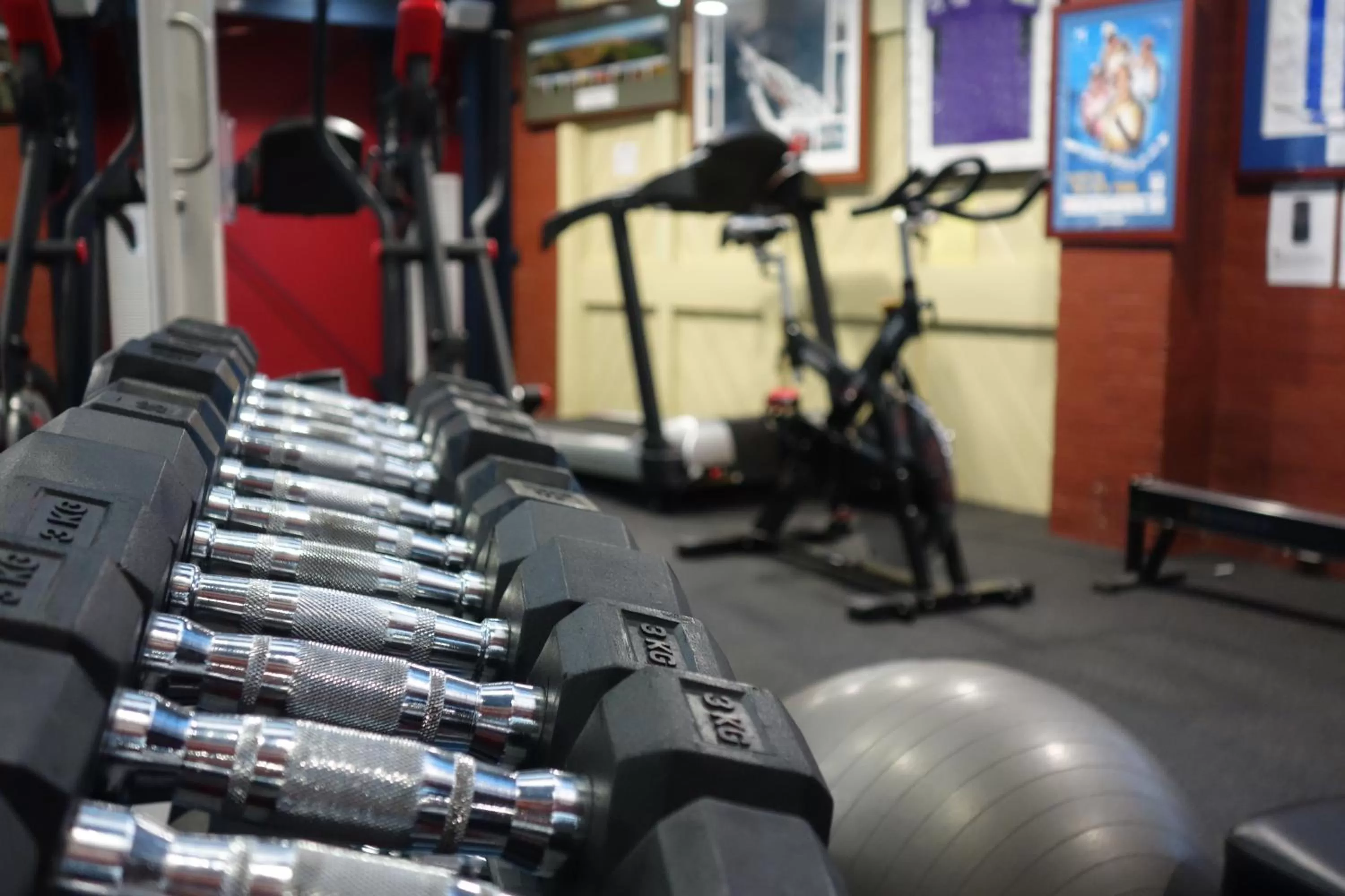 Fitness centre/facilities in The Old Woolstore Apartment Hotel