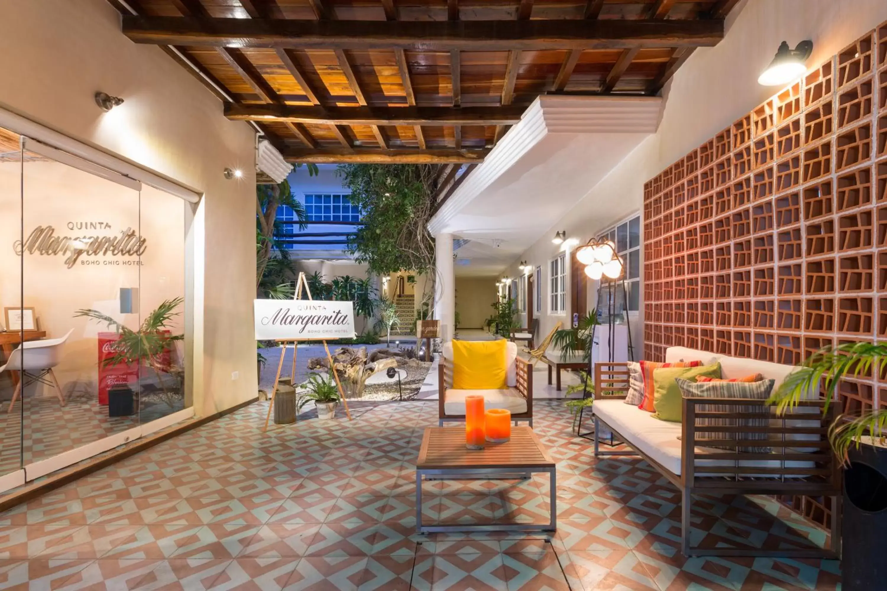 Lobby or reception, Lobby/Reception in Quinta Margarita - Boho Chic Hotel