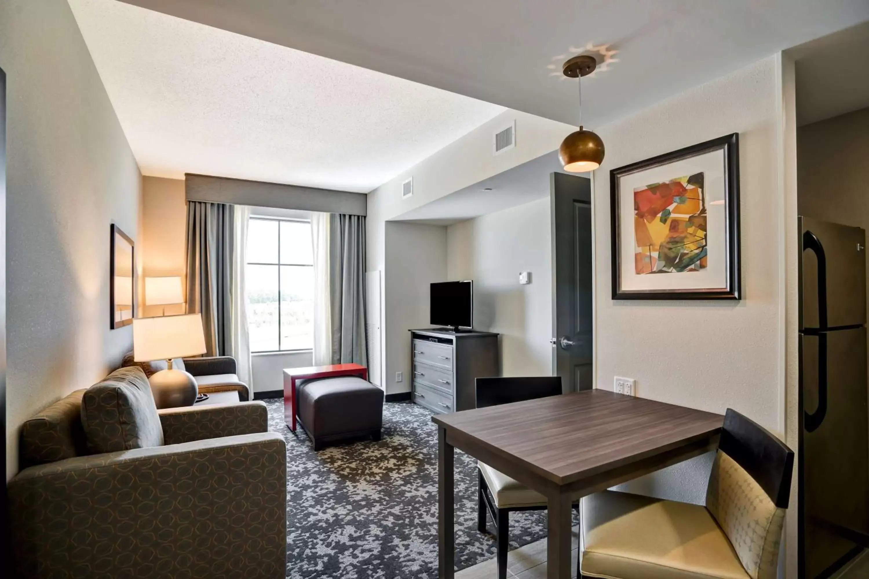 Living room, Seating Area in Homewood Suites by Hilton Christiansburg