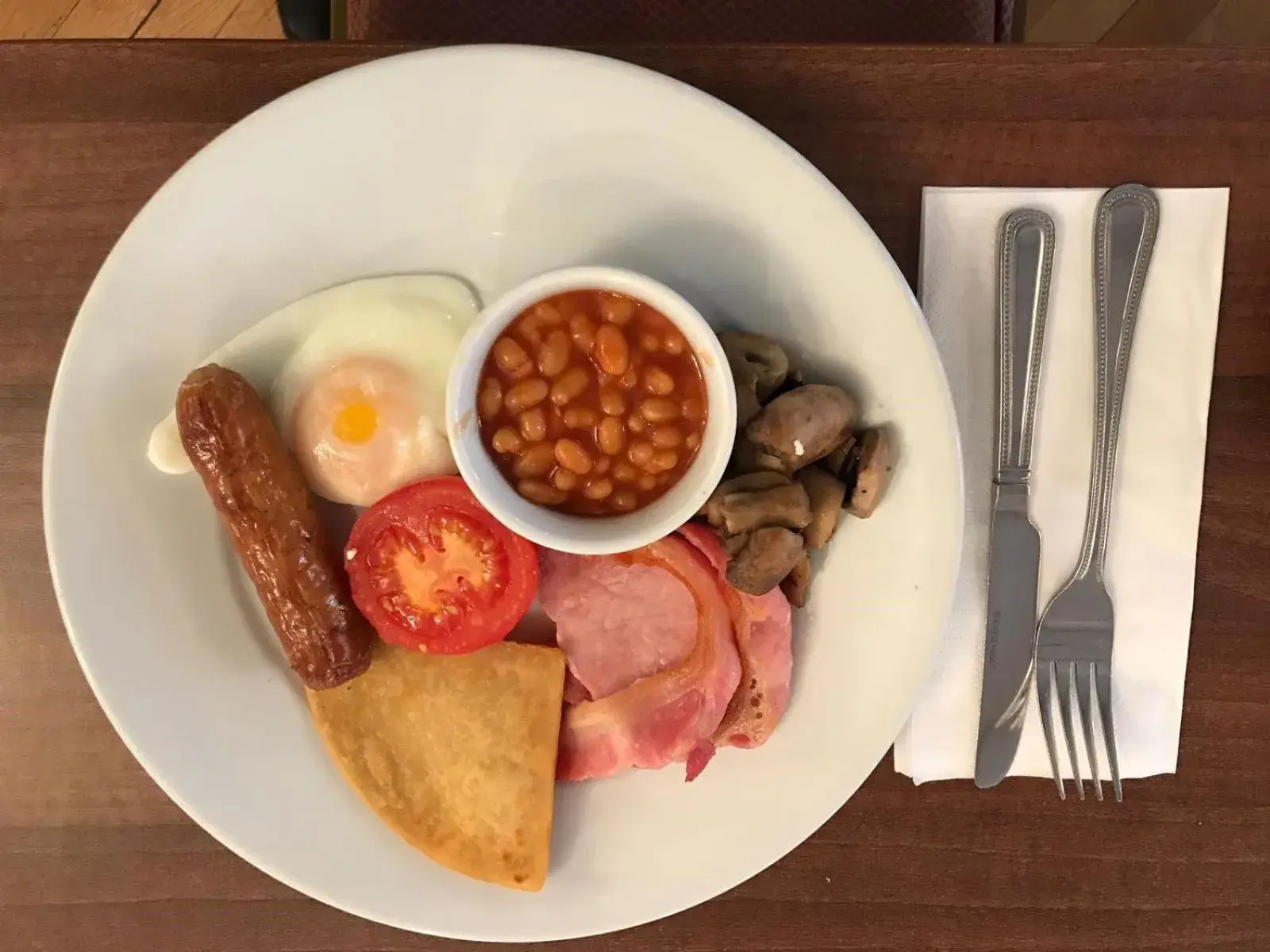 English/Irish breakfast in The Royal Hotel