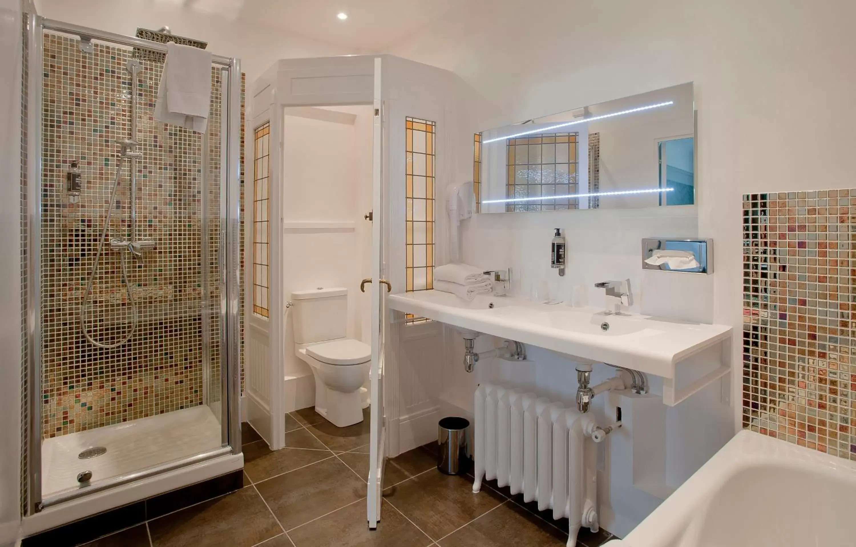 Shower, Bathroom in Le Grand Hotel