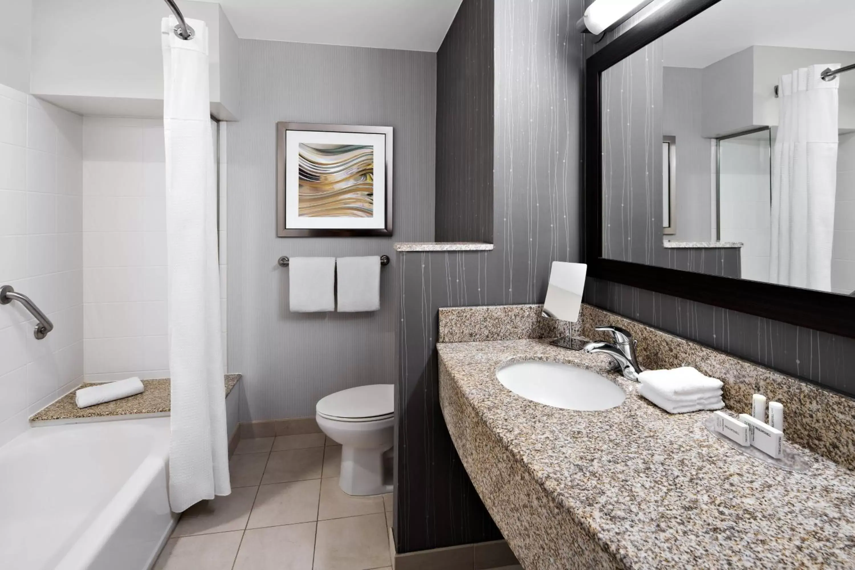 Bathroom in Courtyard by Marriott Raleigh North/Triangle Town Center