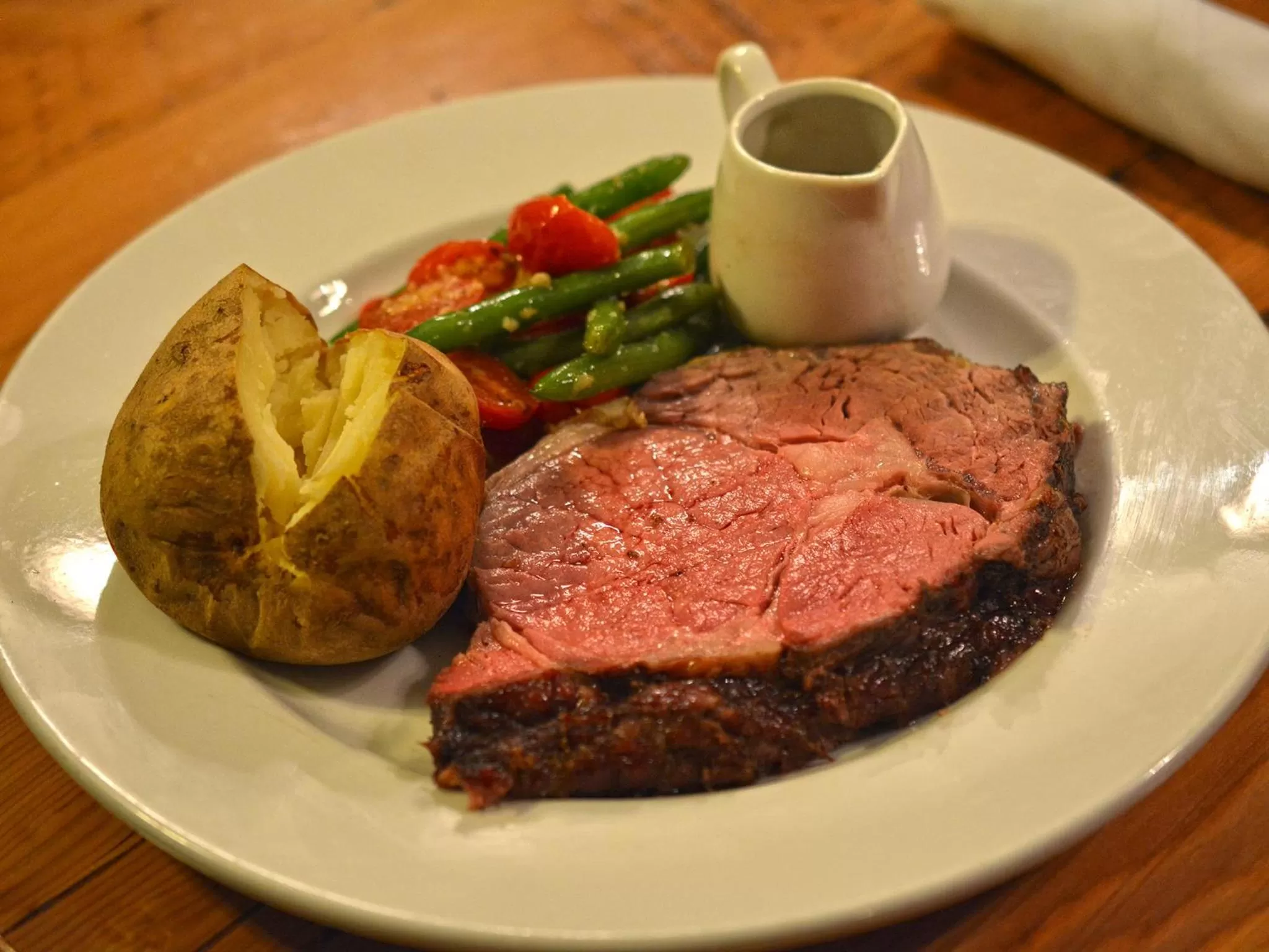 Food close-up in Hyde Away Inn