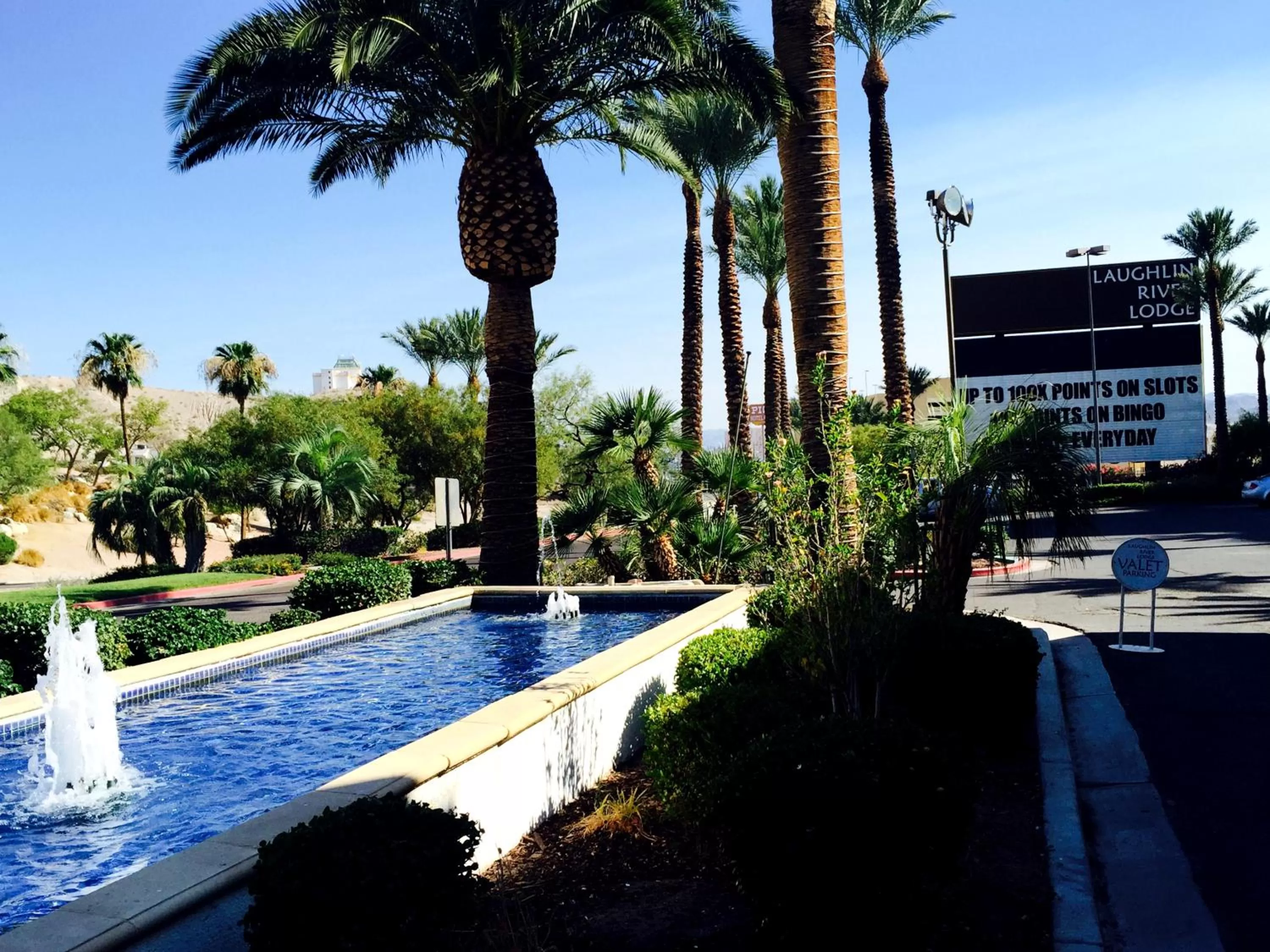 Facade/entrance in Laughlin River Lodge