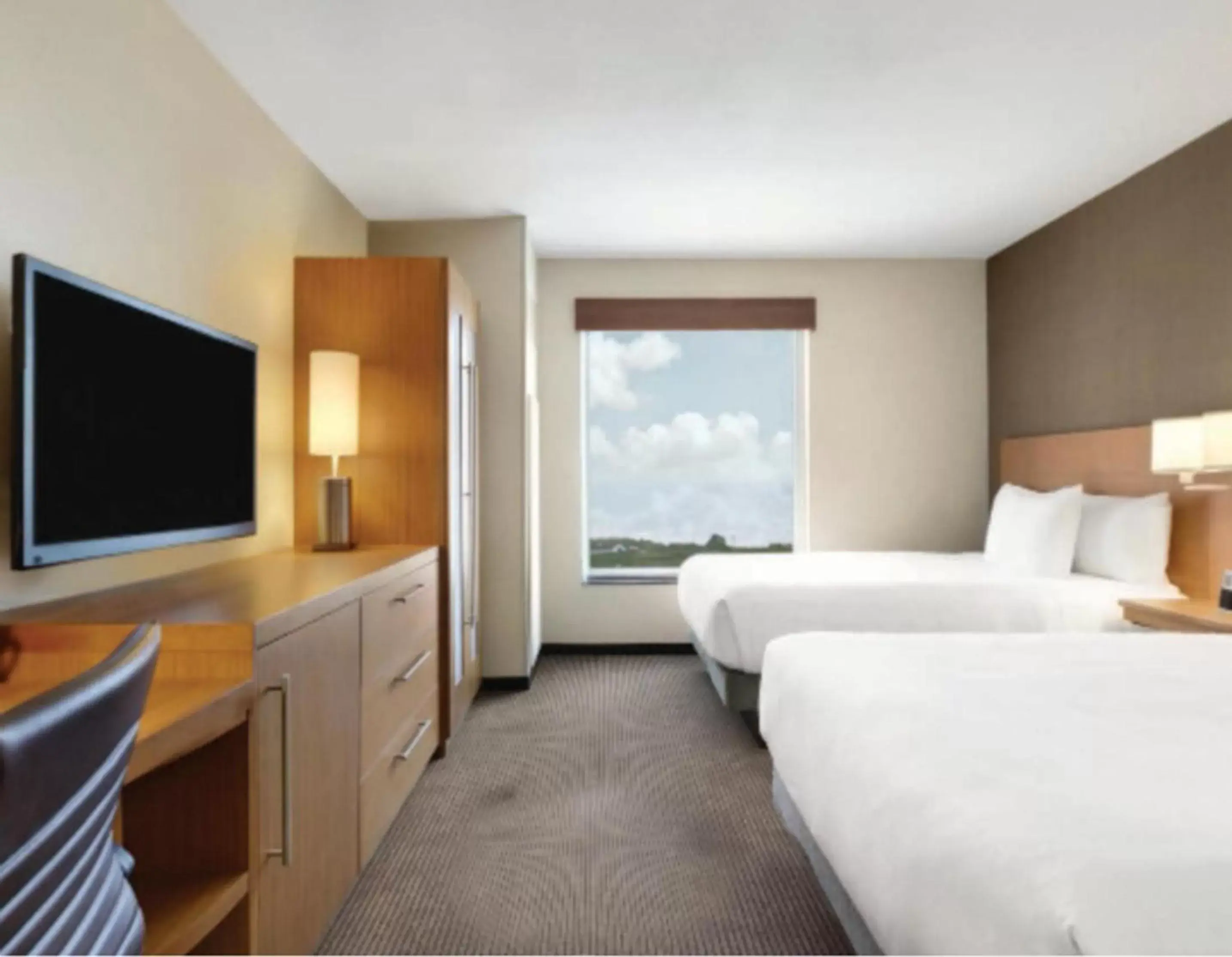 Queen Room with Two Queen Beds and Sofa Bed in Hyatt Place at The Hollywood Casino Pittsburgh South