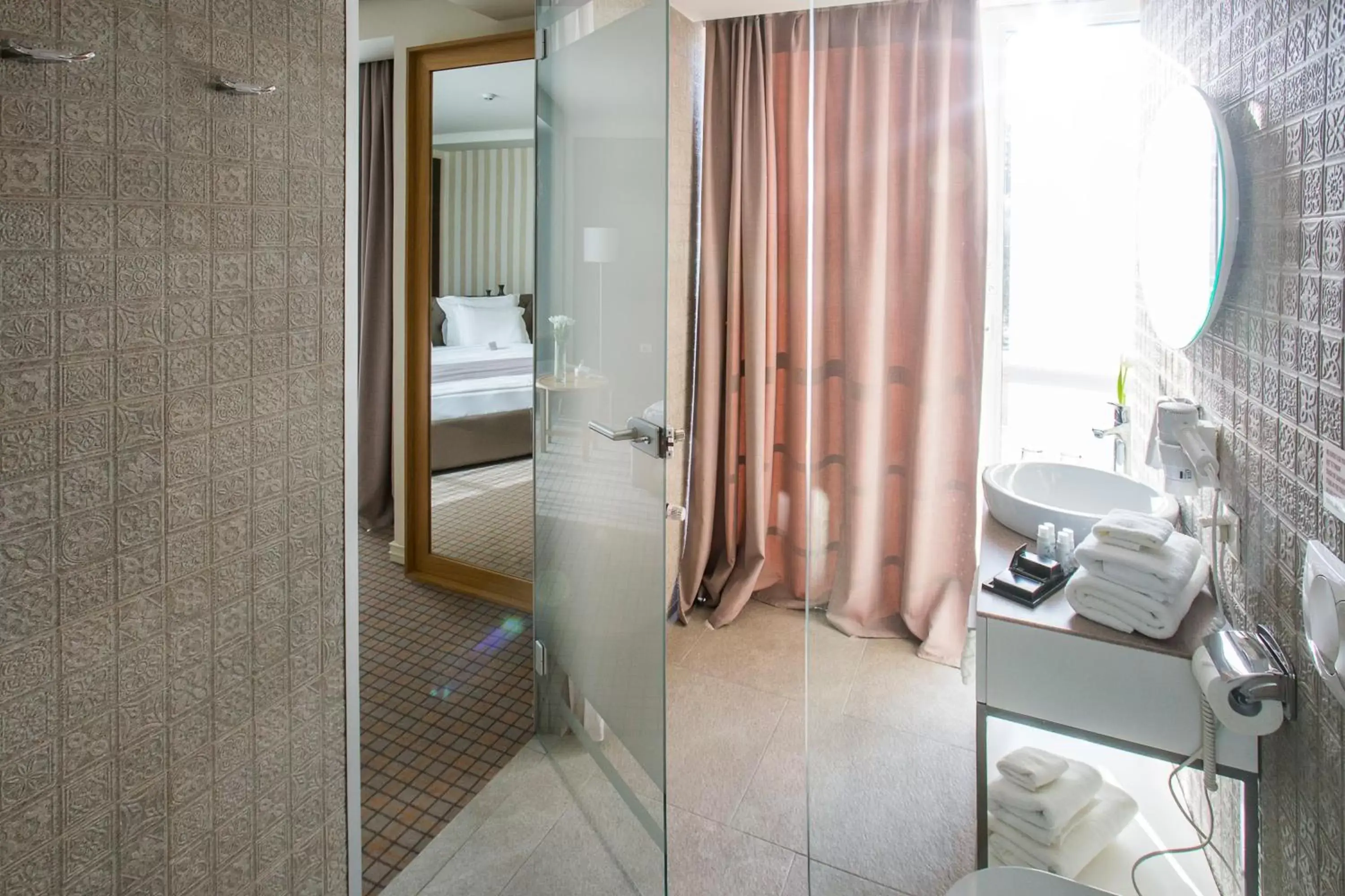 Shower, Bathroom in Jump INN Hotel Belgrade