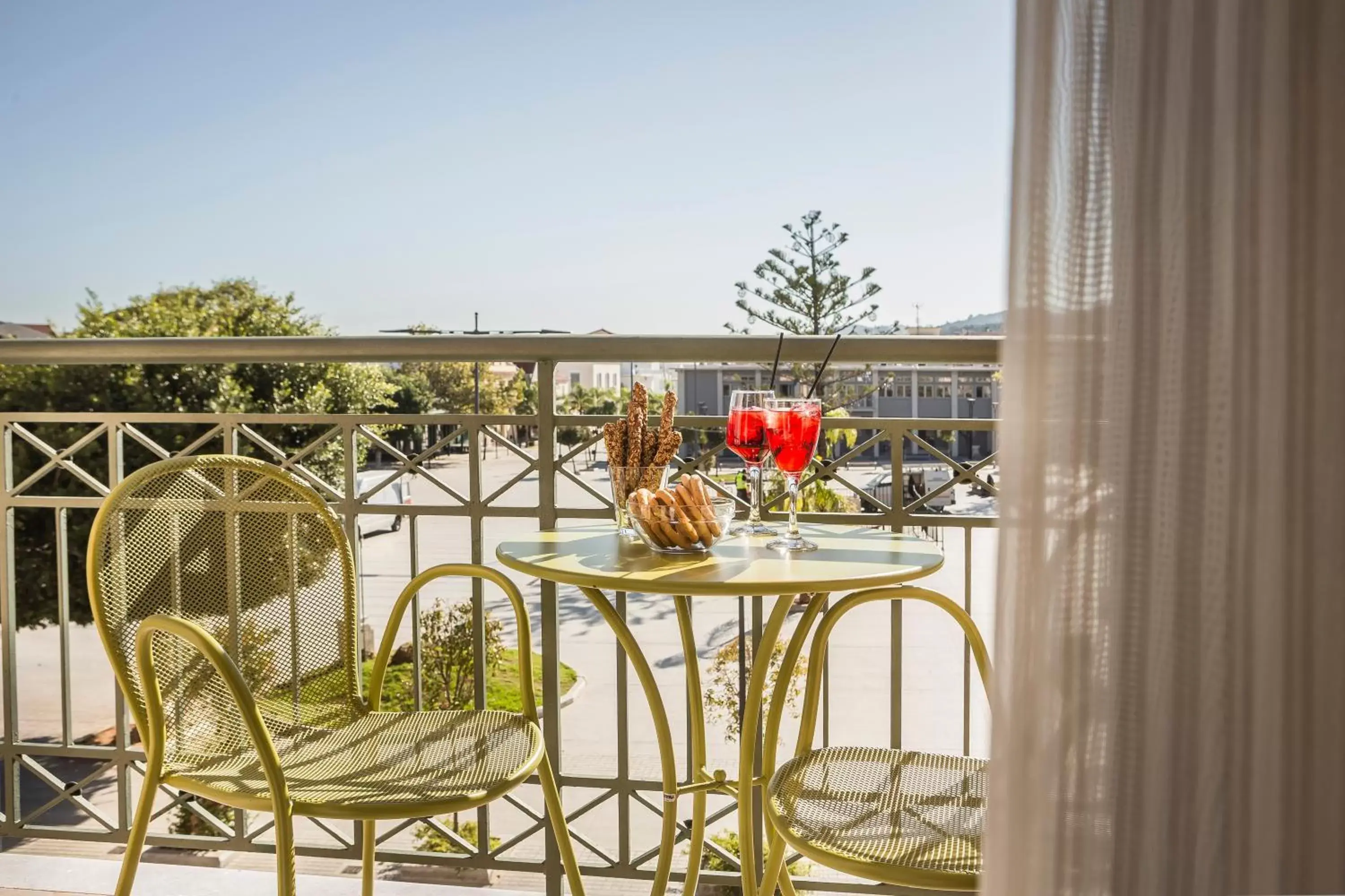 Balcony/Terrace in Ionian Plaza Hotel