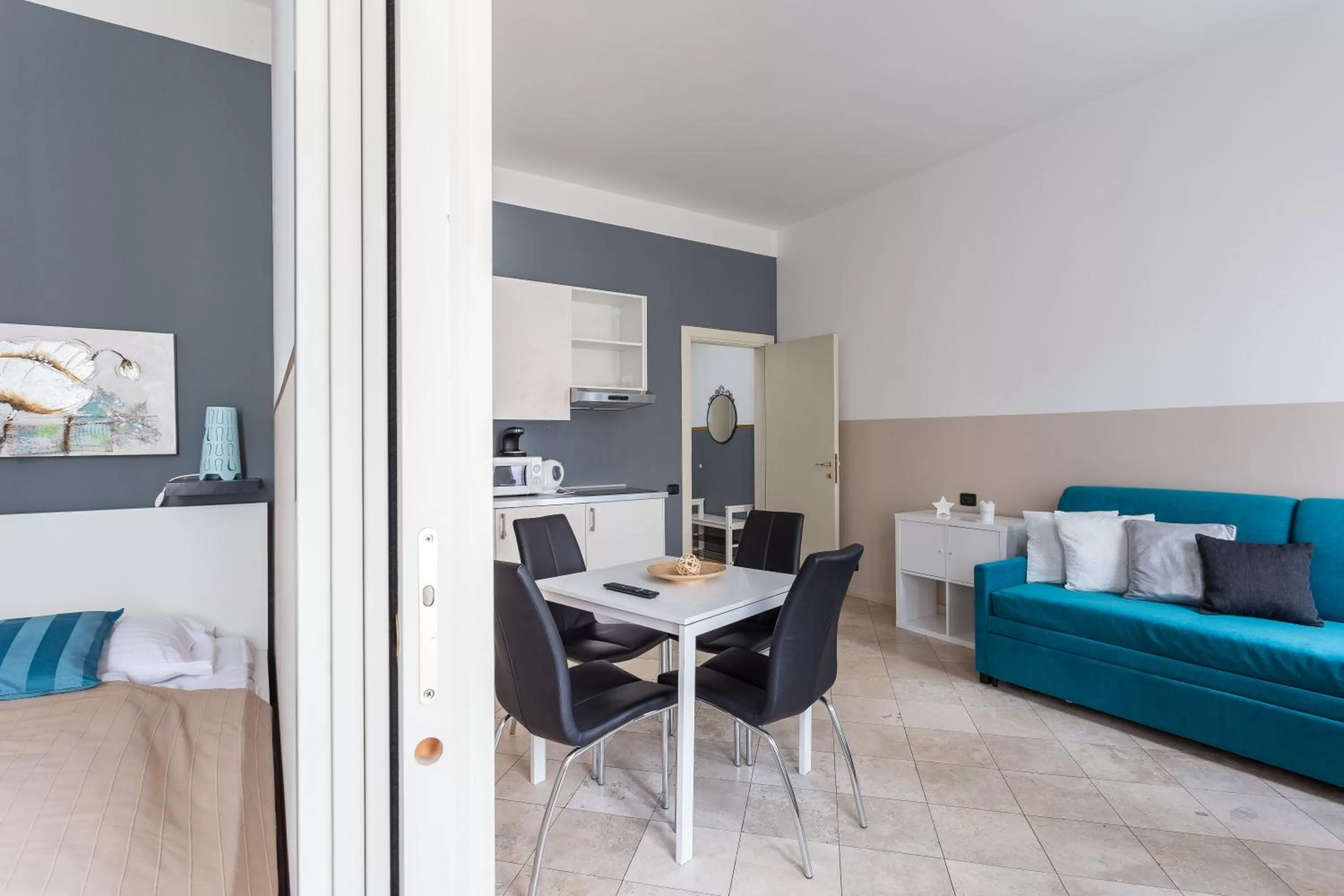 Living room, Seating Area in Legerova 33 Apartments