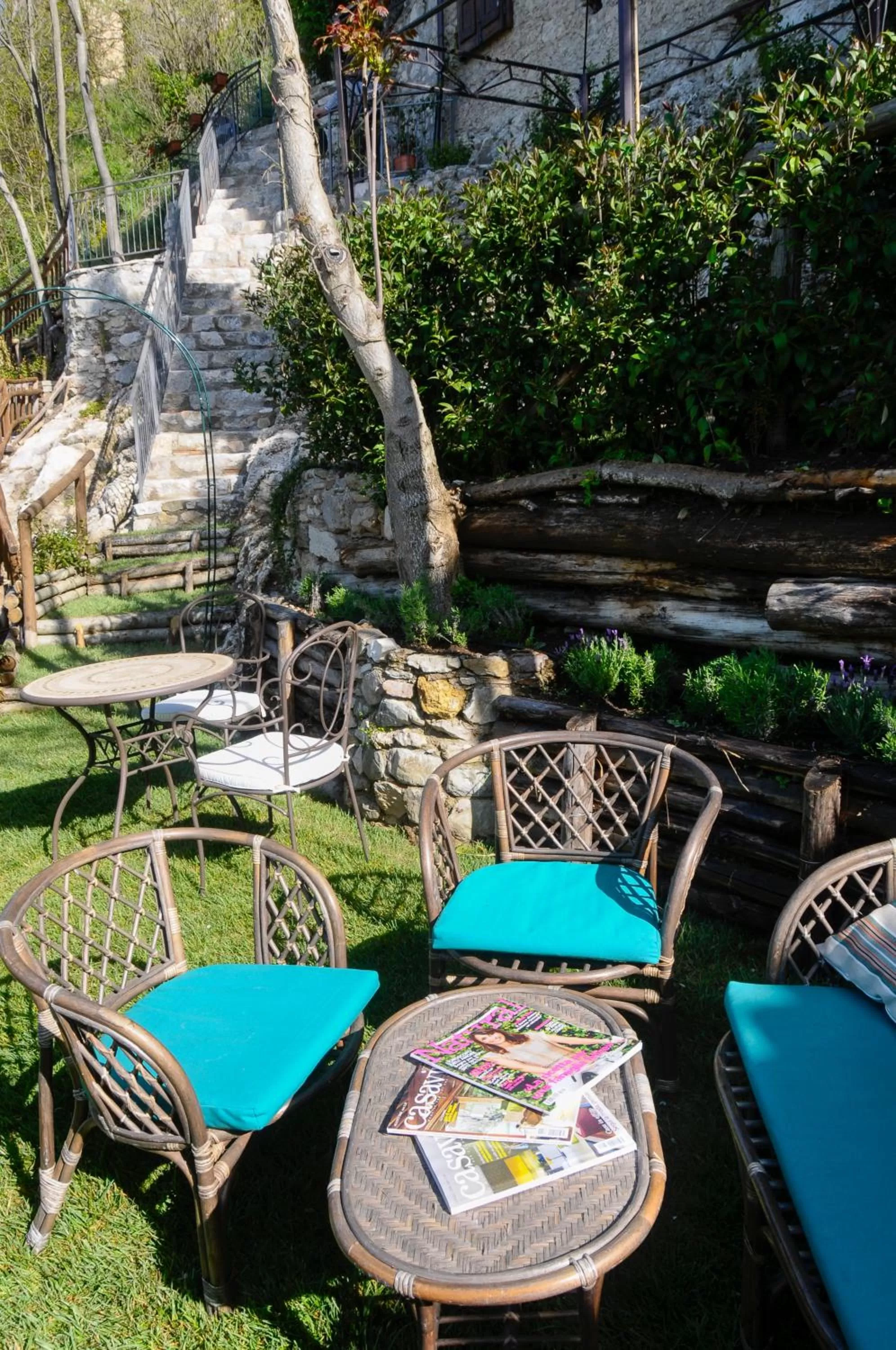 Garden in B&B La Voce del Fiume Dimora storica di Charme