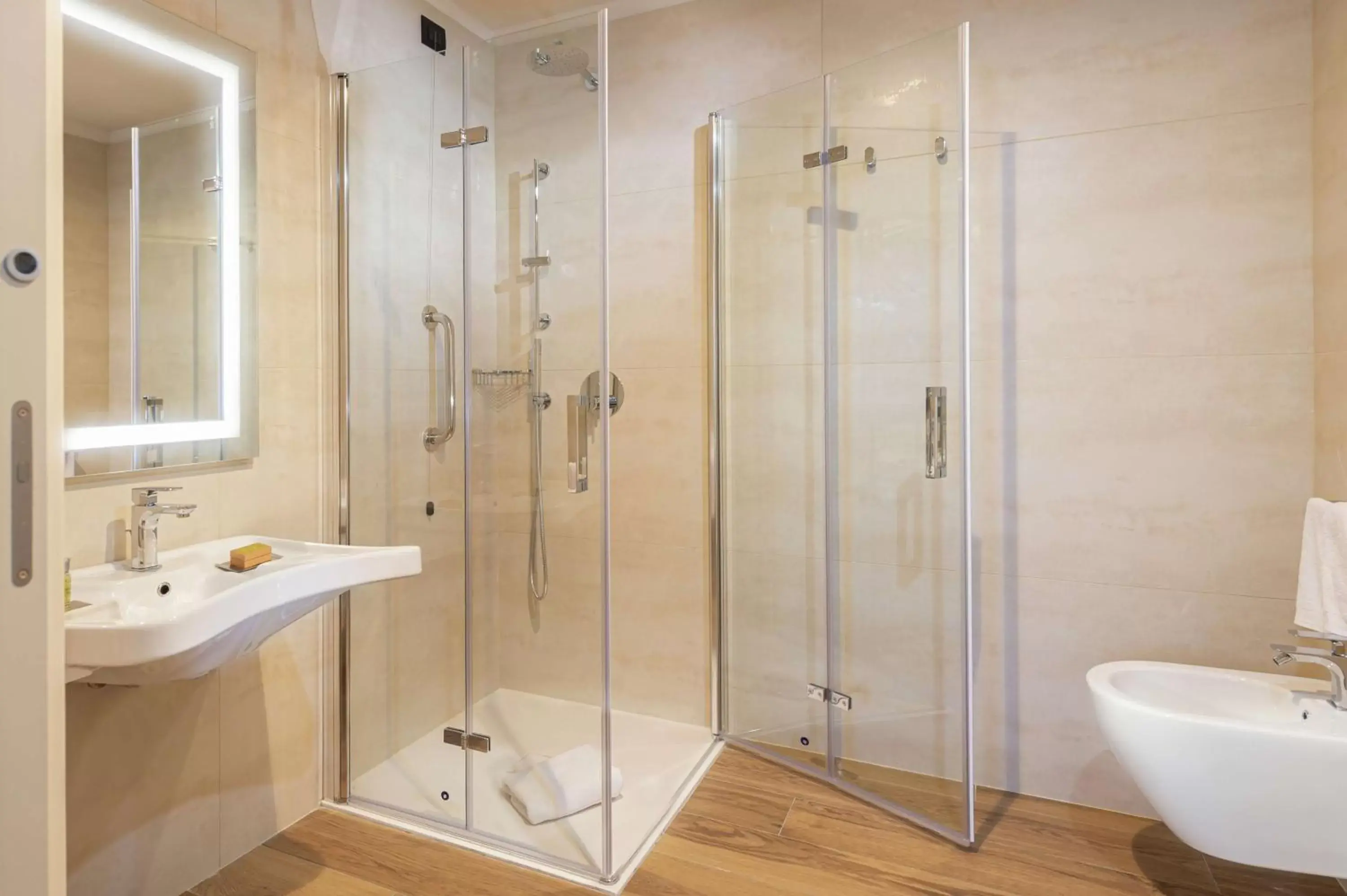 Bathroom in DoubleTree by Hilton Brescia