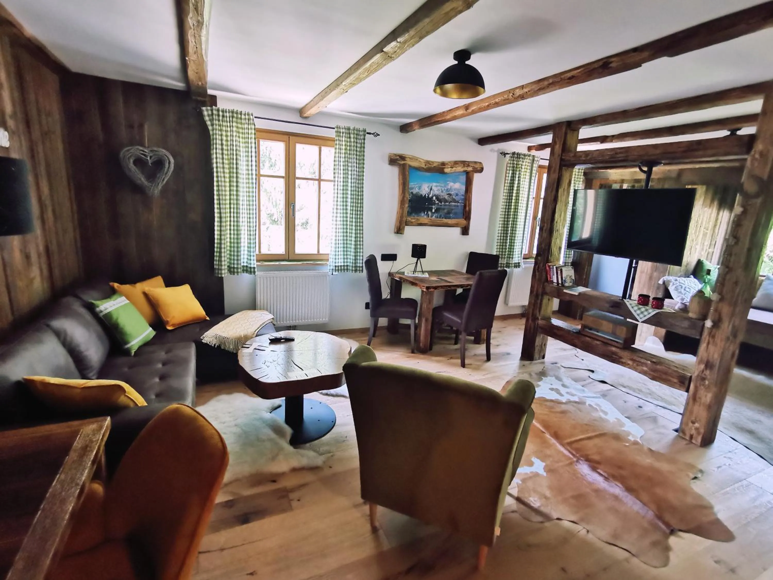 Living room in Ribno Alpine Hotel