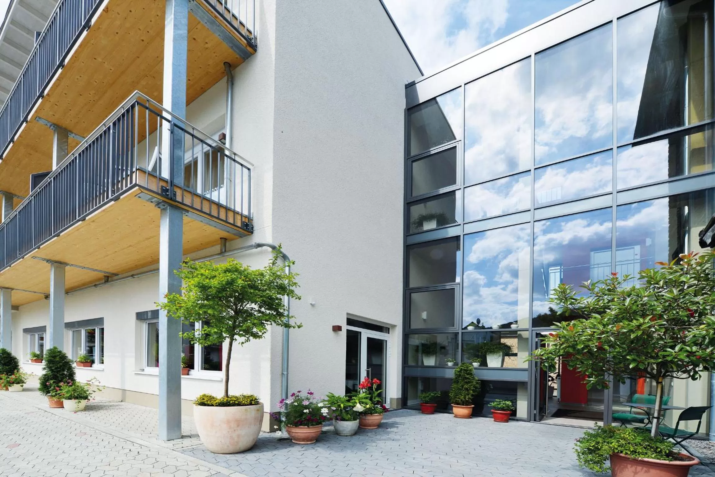 Facade/entrance in Landhotel Sanct Peter