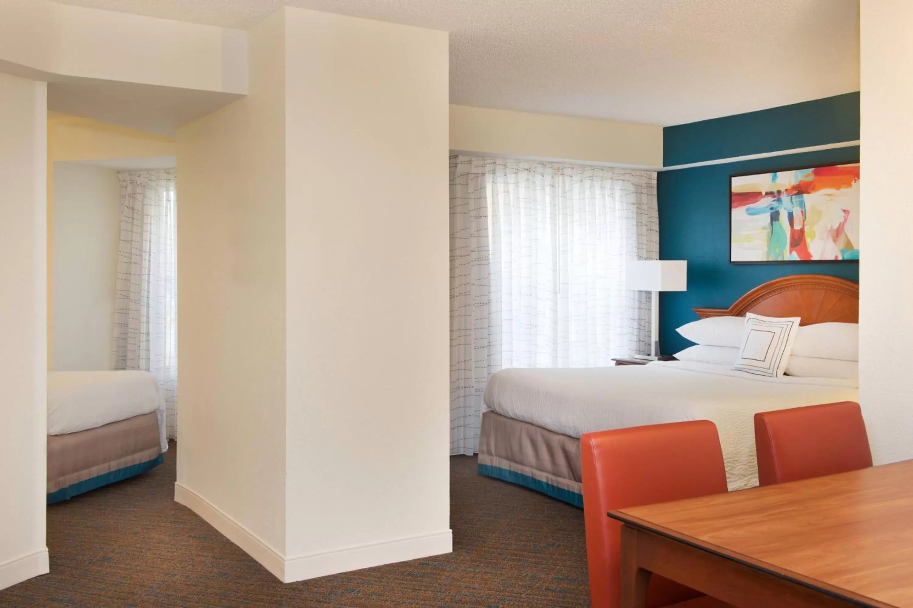 Photo of the whole room, Bed in Residence Inn Orlando Lake Buena Vista