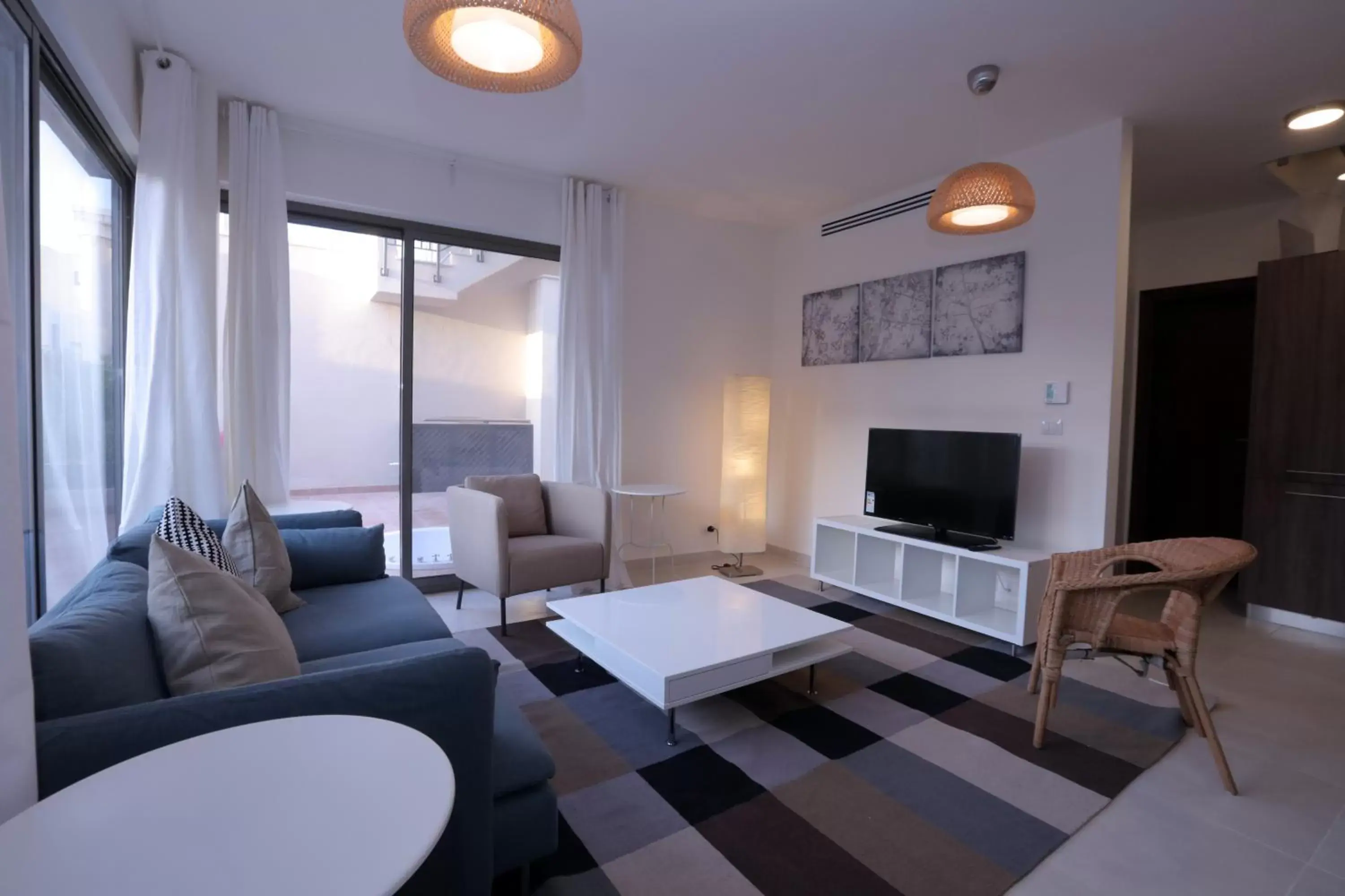 Living room, Seating Area in Tala Bay Residence