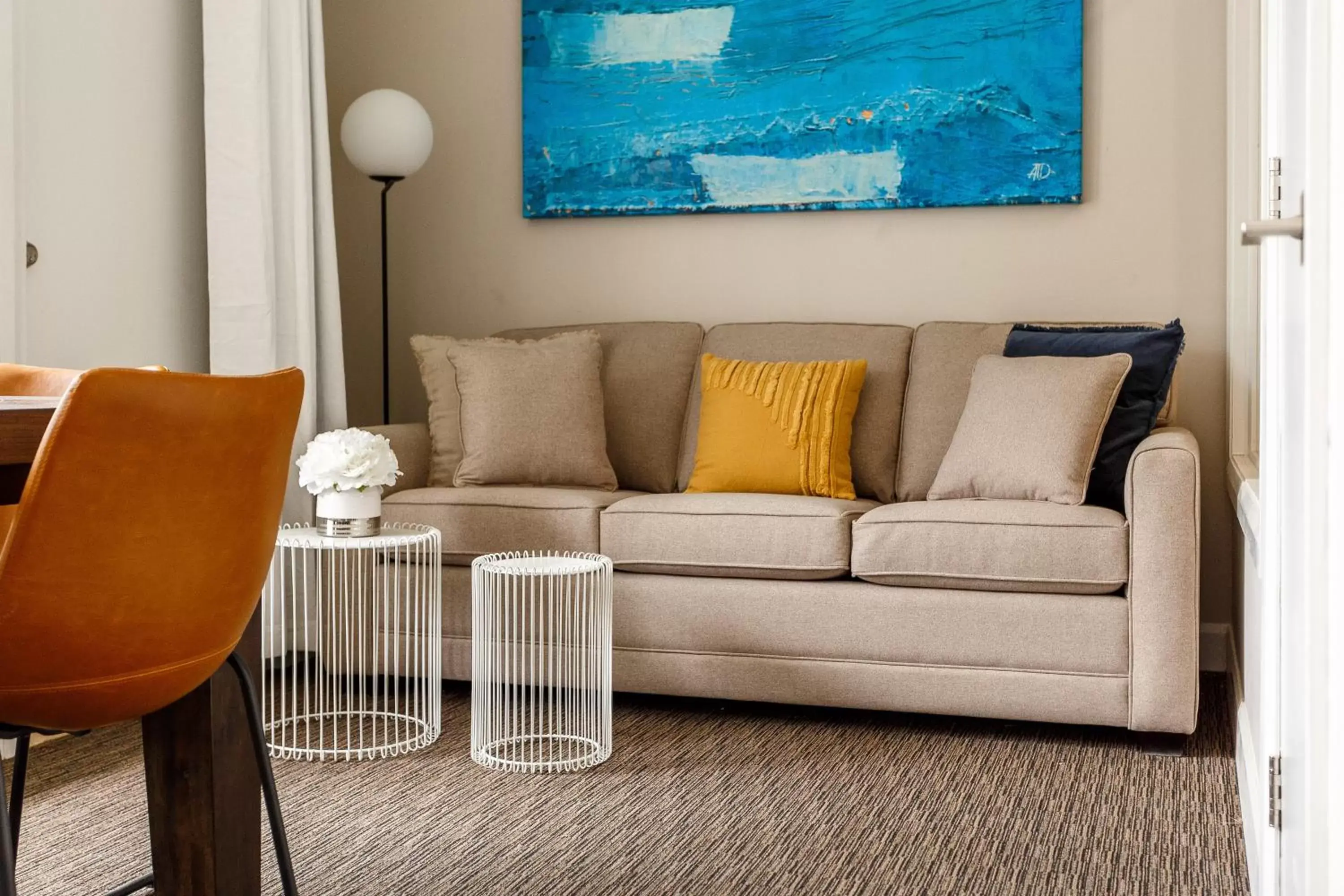 Living room, Seating Area in Parc Avenue Lofts