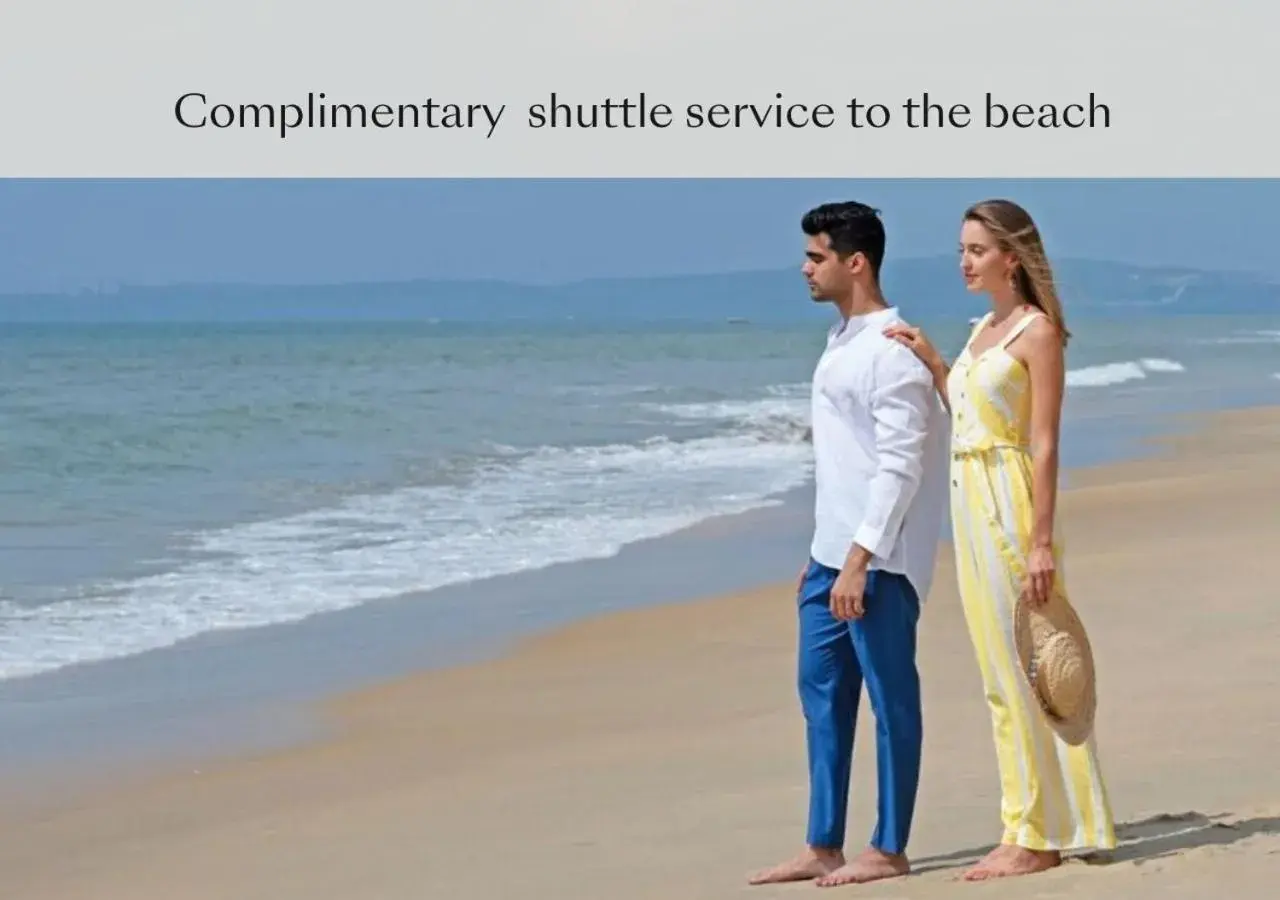 Beach in Alila Diwa Goa - A Hyatt Brand