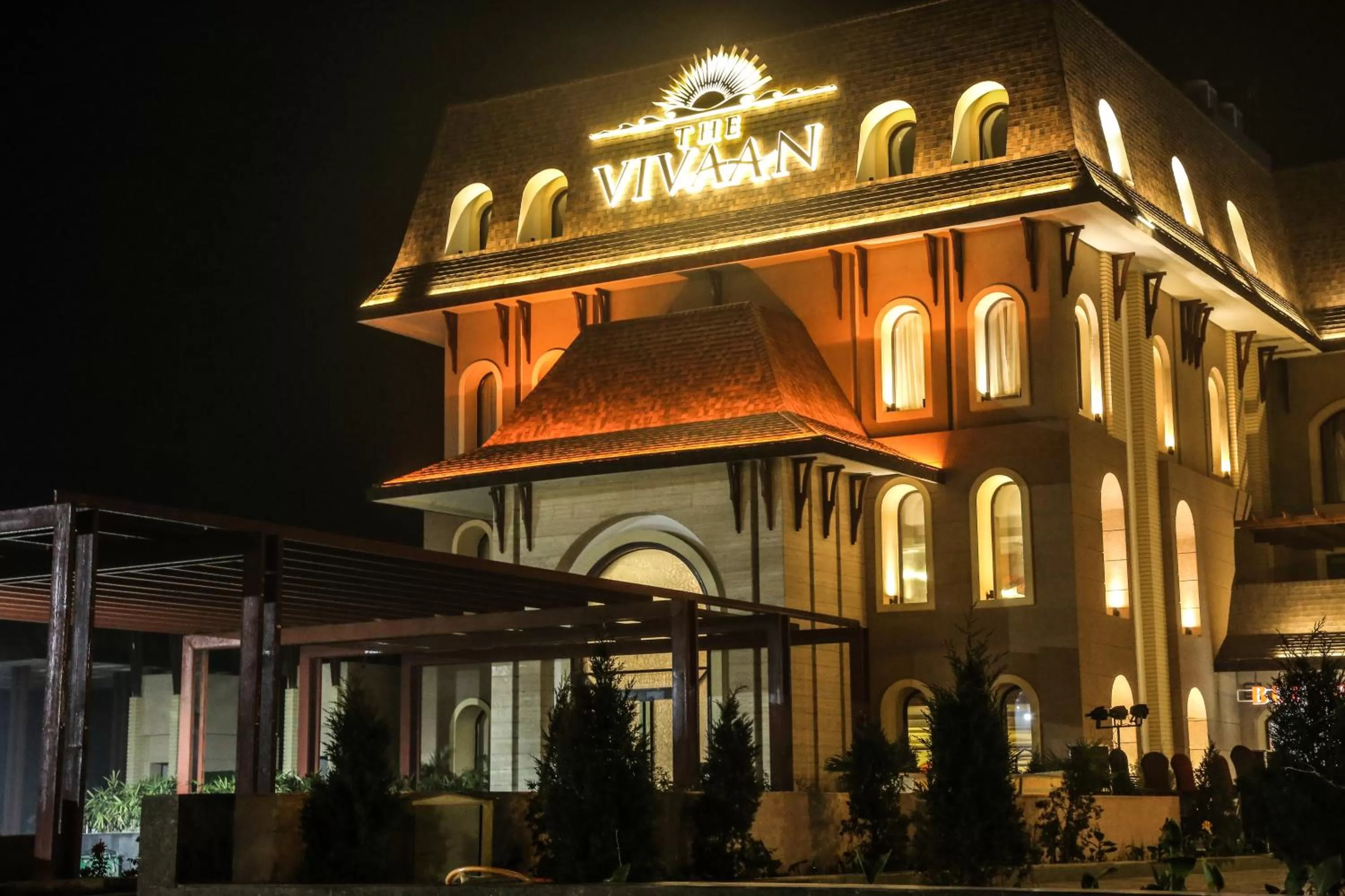Facade/entrance in The Vivaan Hotel & Resorts Karnal