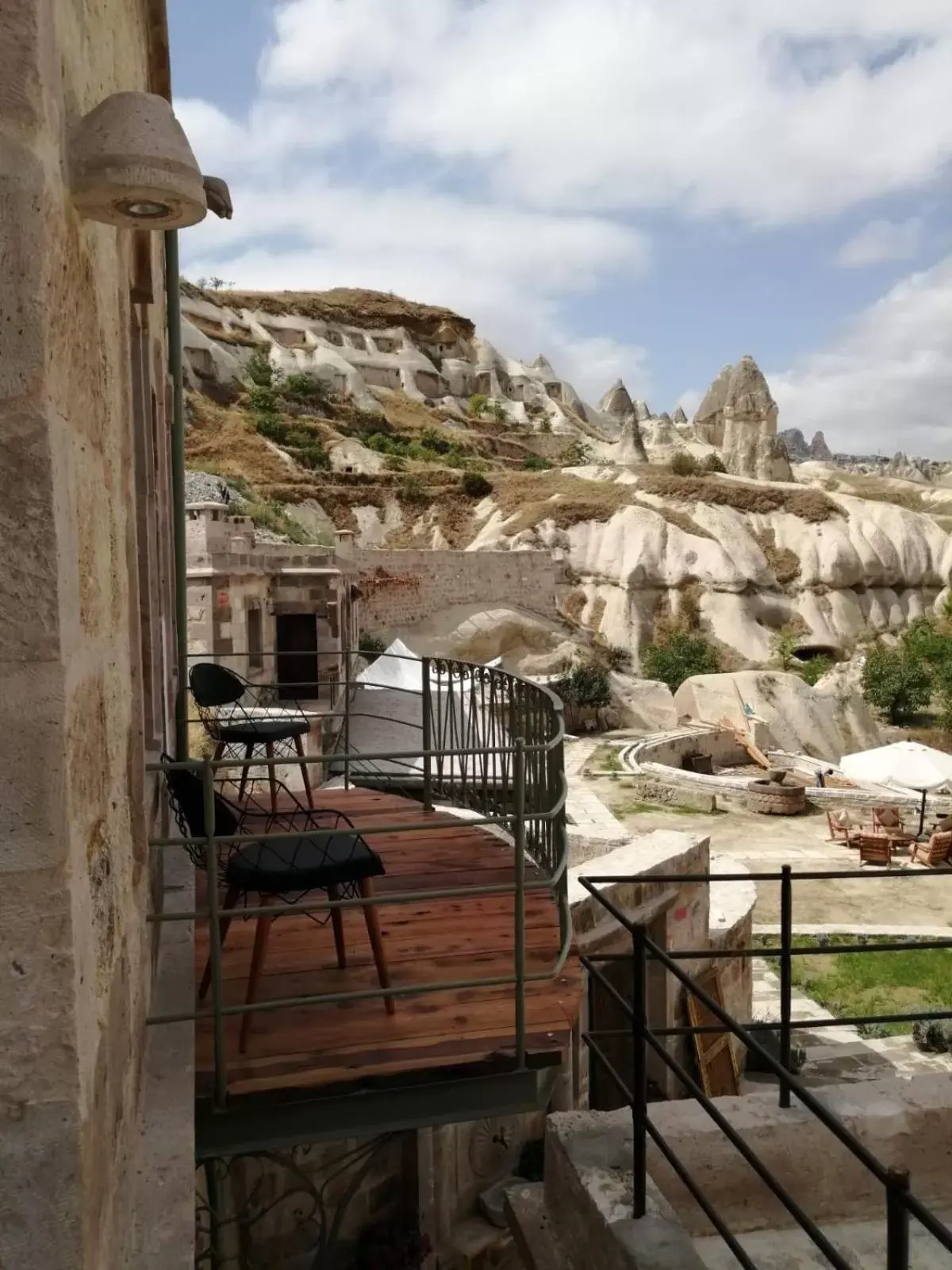 Balcony/Terrace in Aza Cave Cappadocia