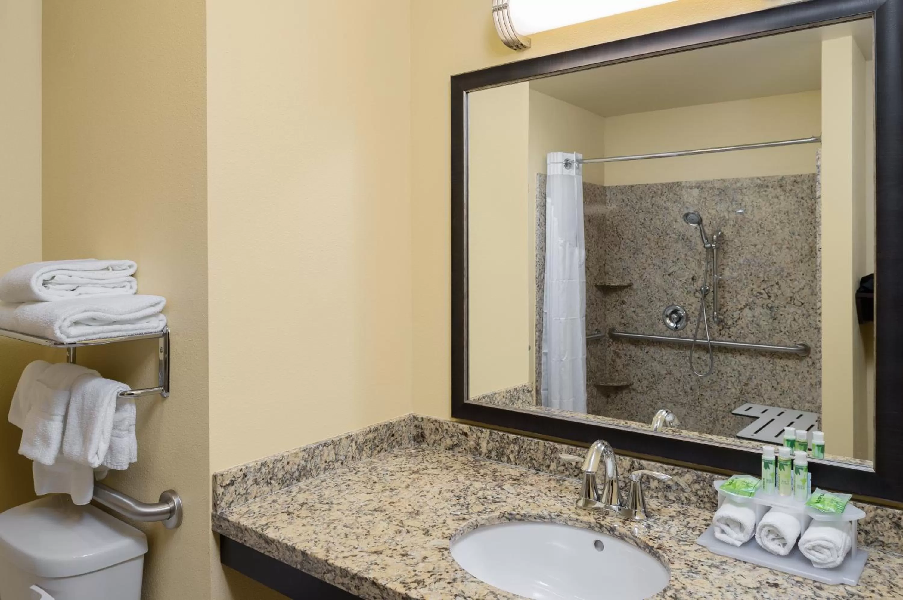 Bathroom in Holiday Inn Express Klamath - Redwood Ntl Pk Area by IHG