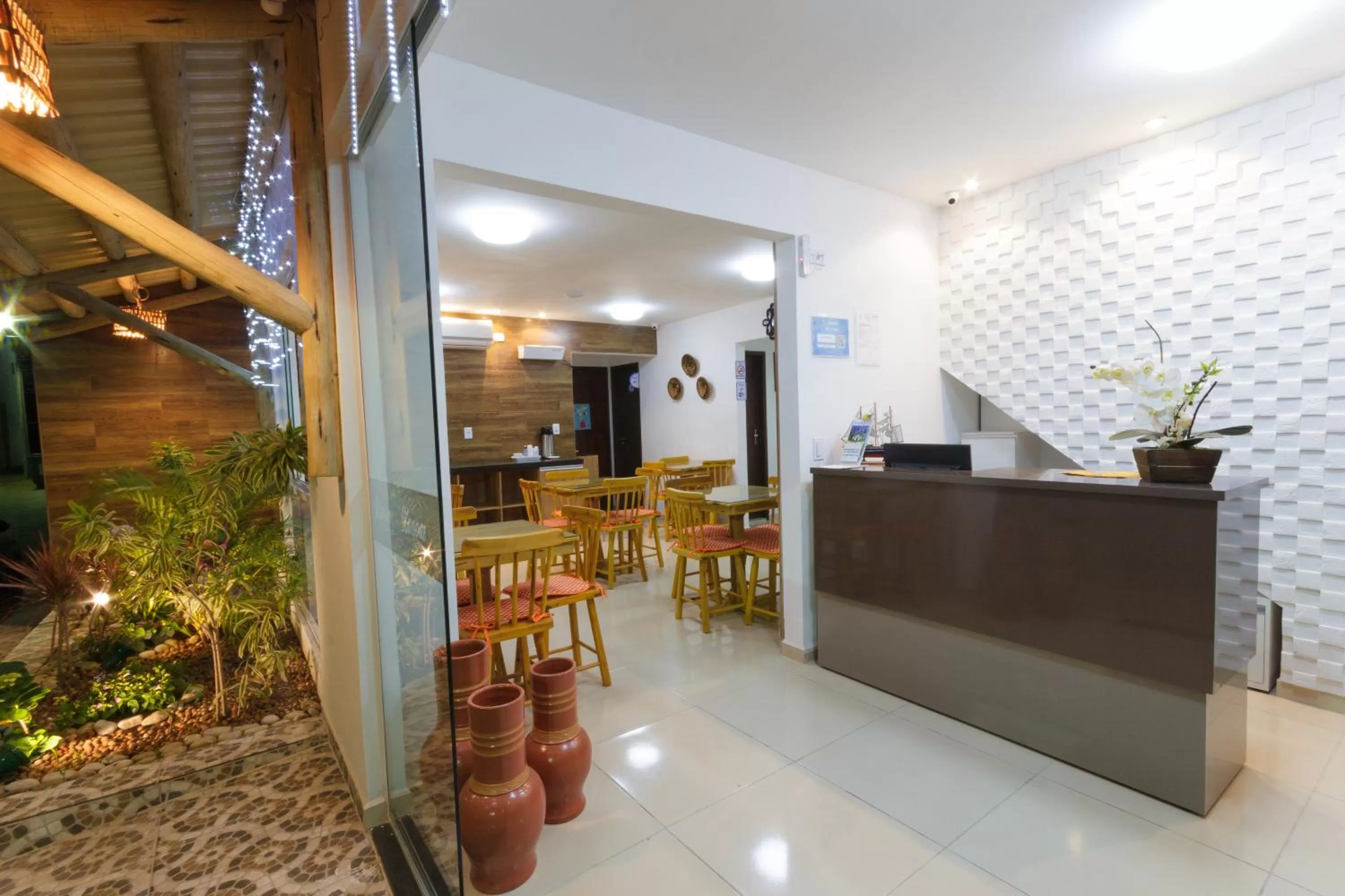 Lobby or reception in Pousada Kanoas