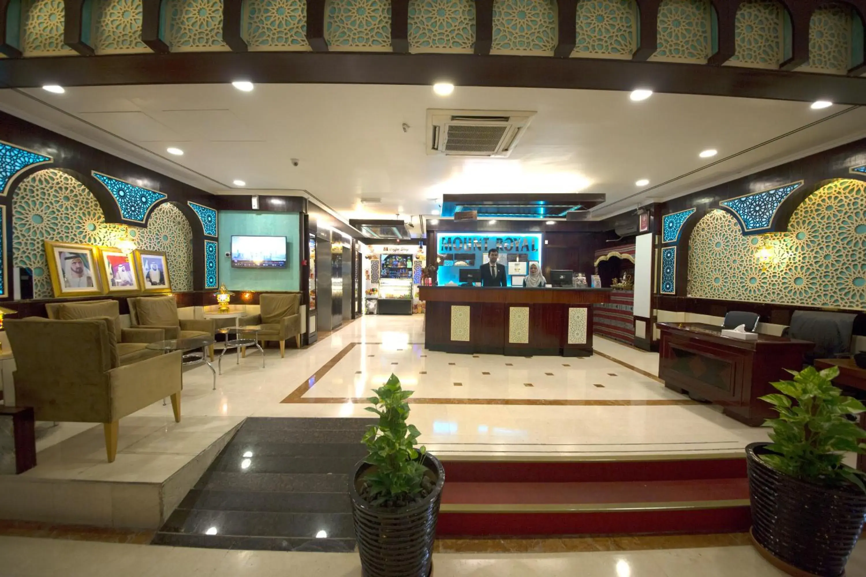 Lobby or reception in Mount Royal Hotel