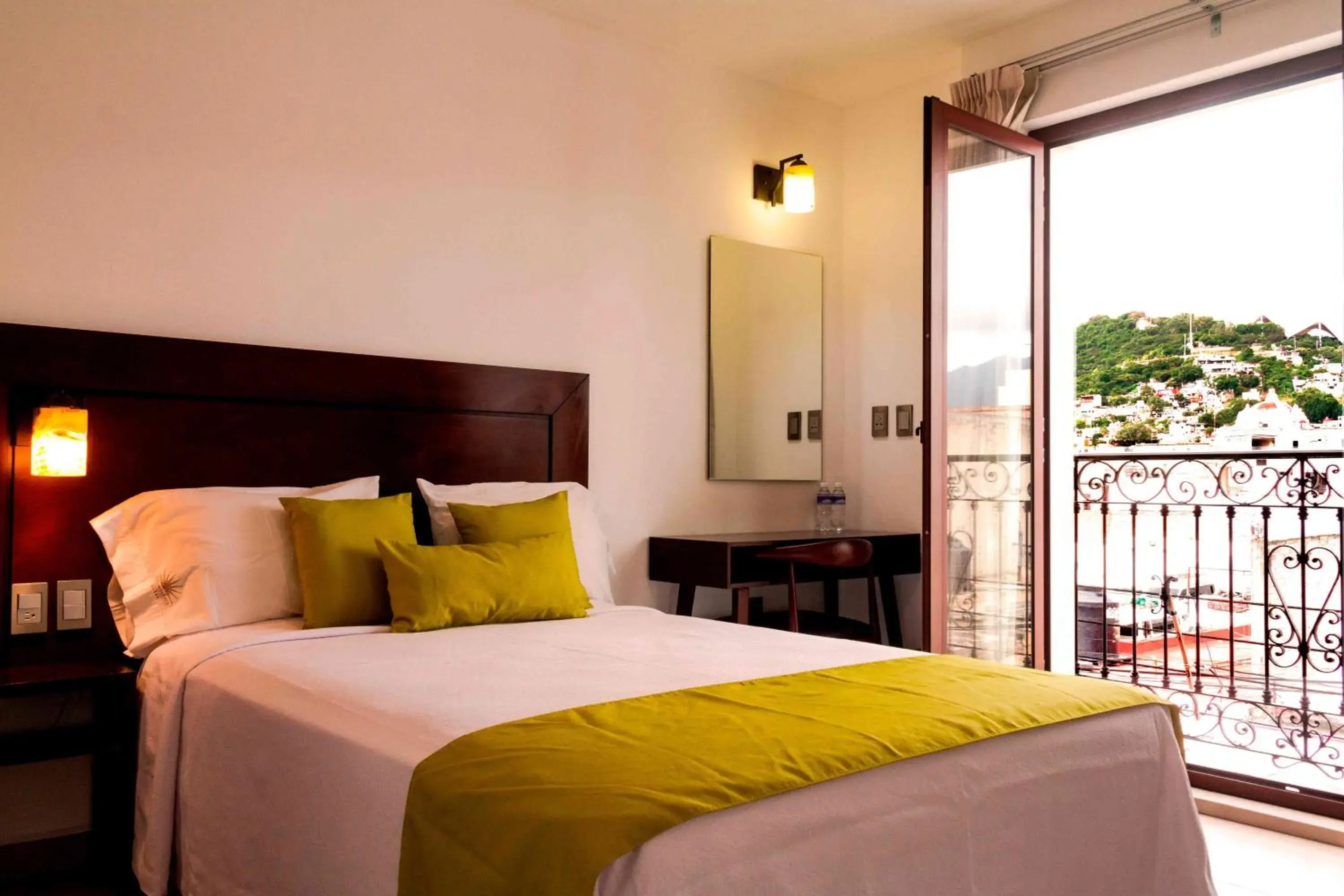 Bed in Hotel Alma de Oaxaca