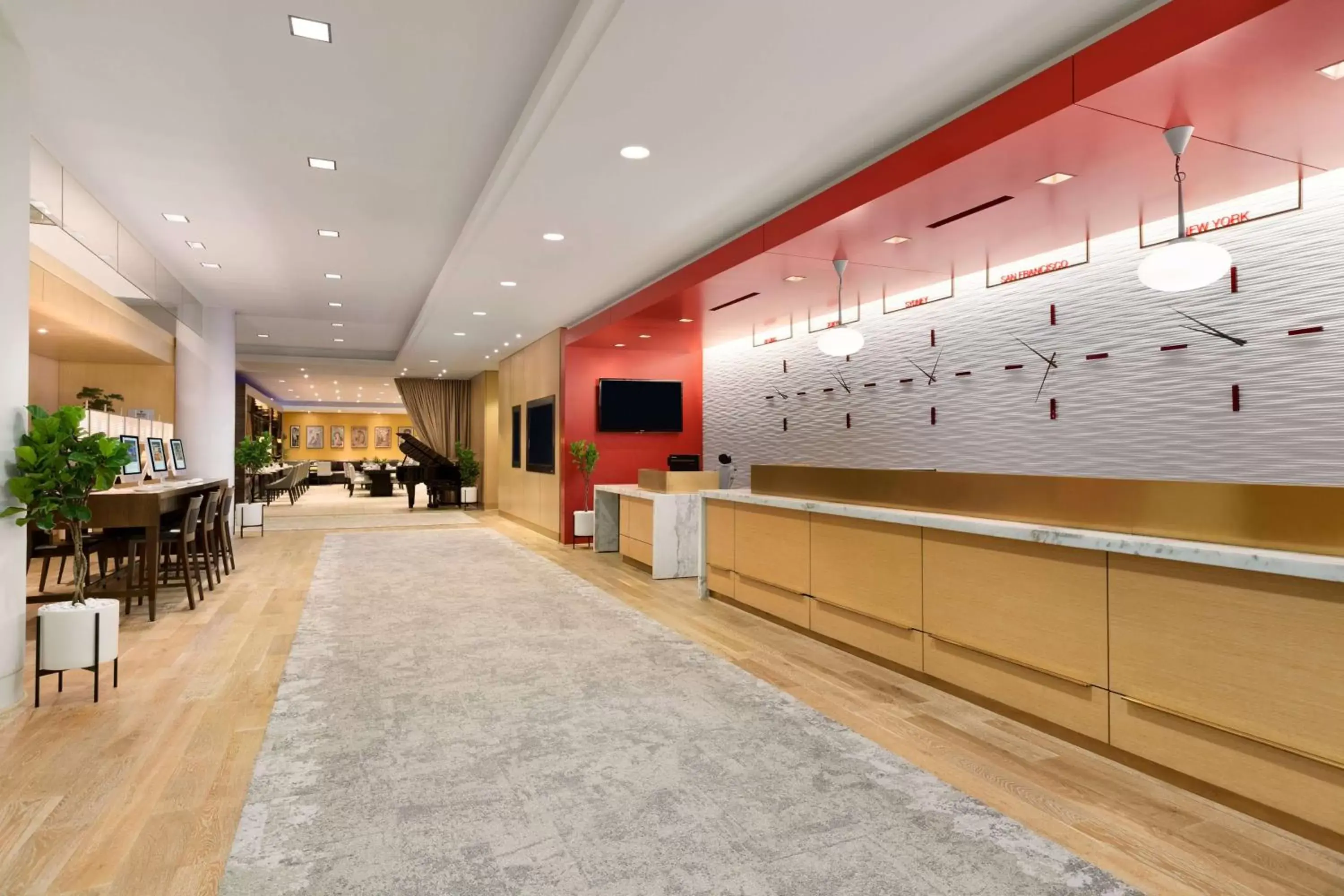Lobby or reception in Hilton San Francisco Financial District